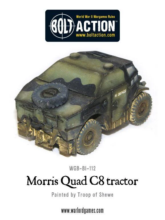 British Morris Quad C8 Tractor - Image 3