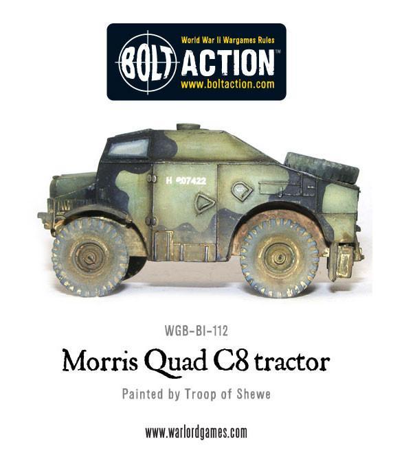 British Morris Quad C8 Tractor - Image 4