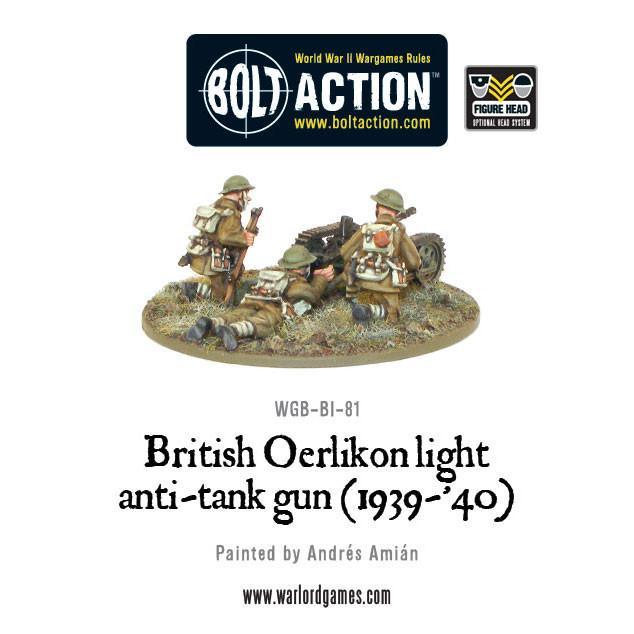 British Oerlikon light anti-tank gun (1939-40) - Image 2