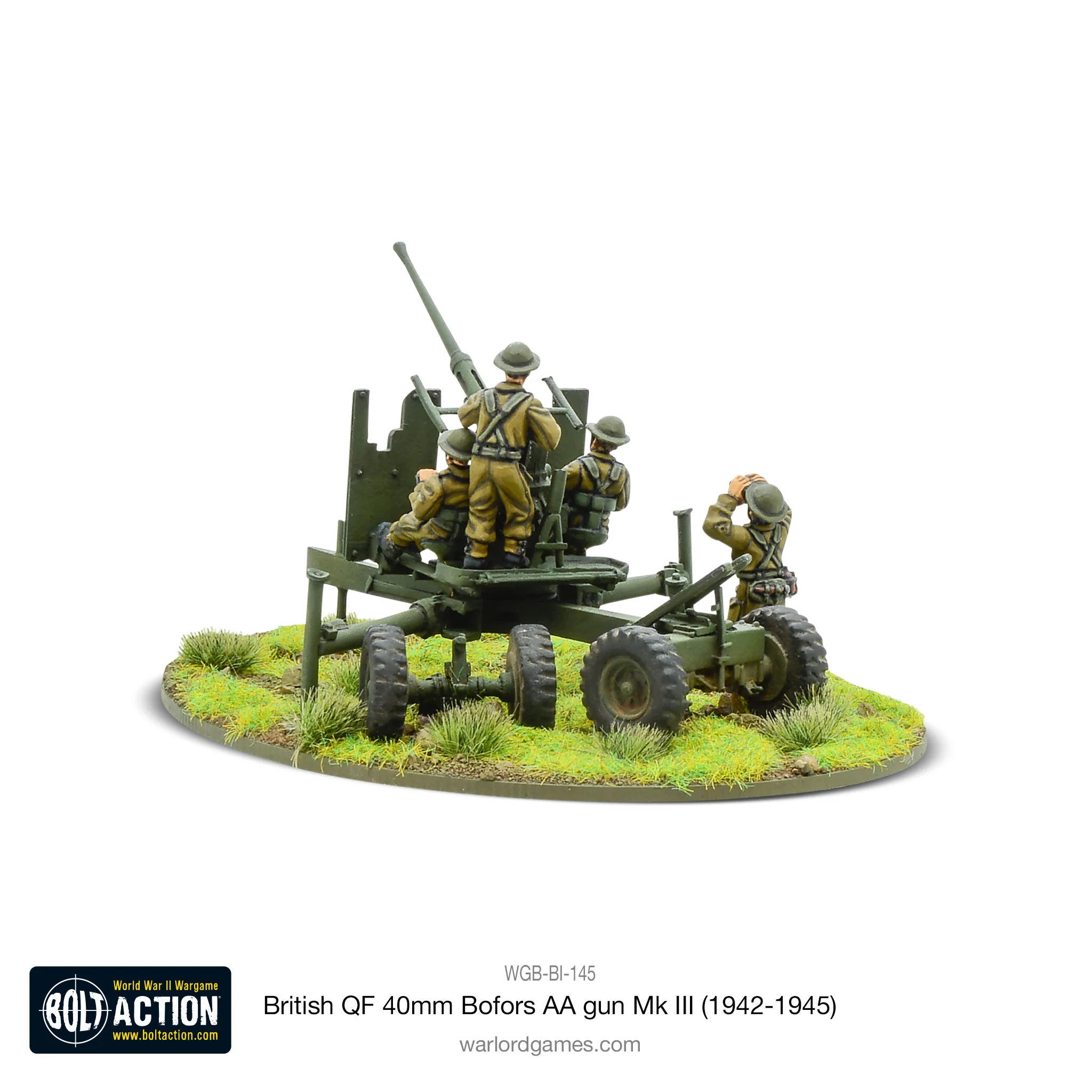 British QF 40mm Bofors AA gun Mk III (1942-1945) - Image 3