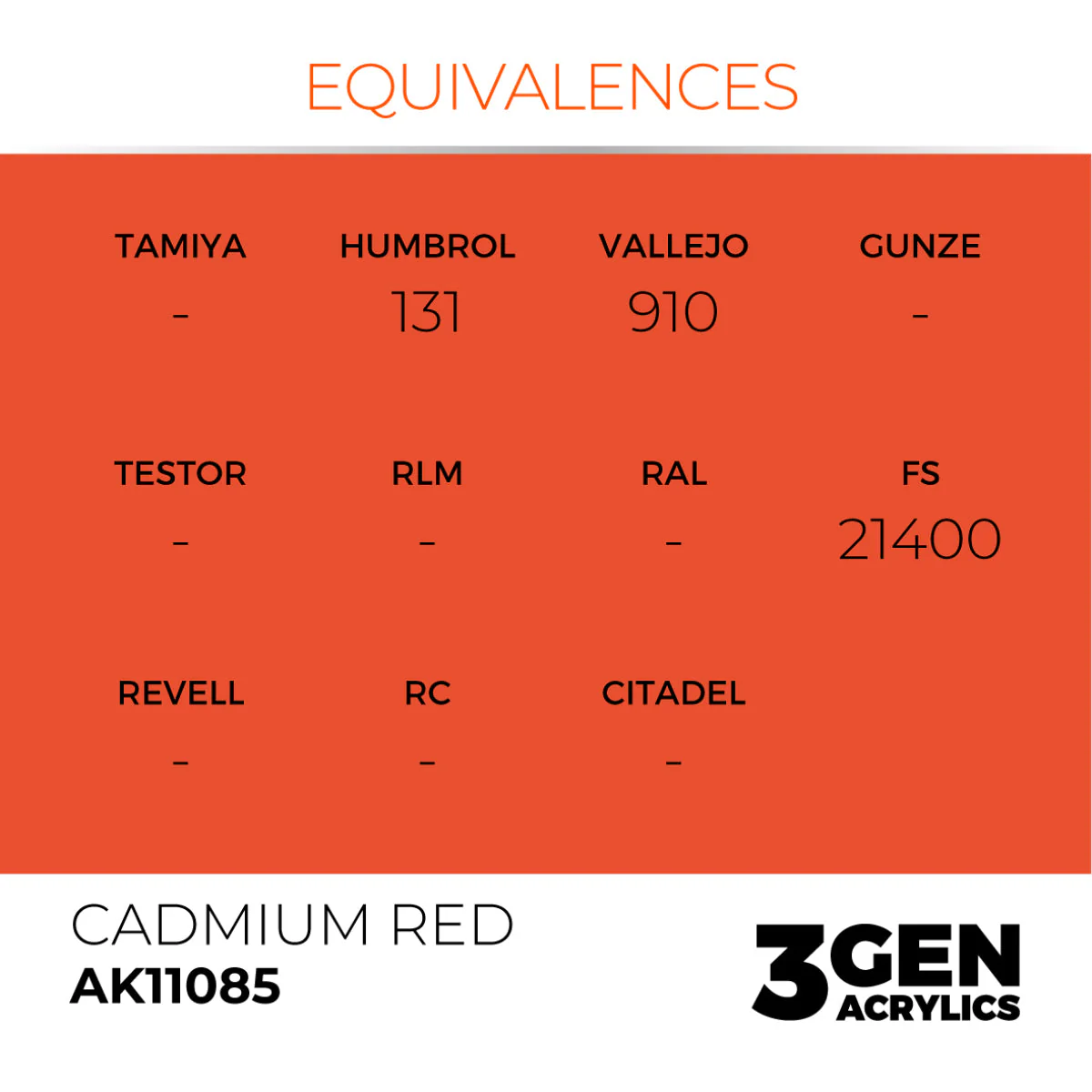 Cadmium Red 17ml - Image 3