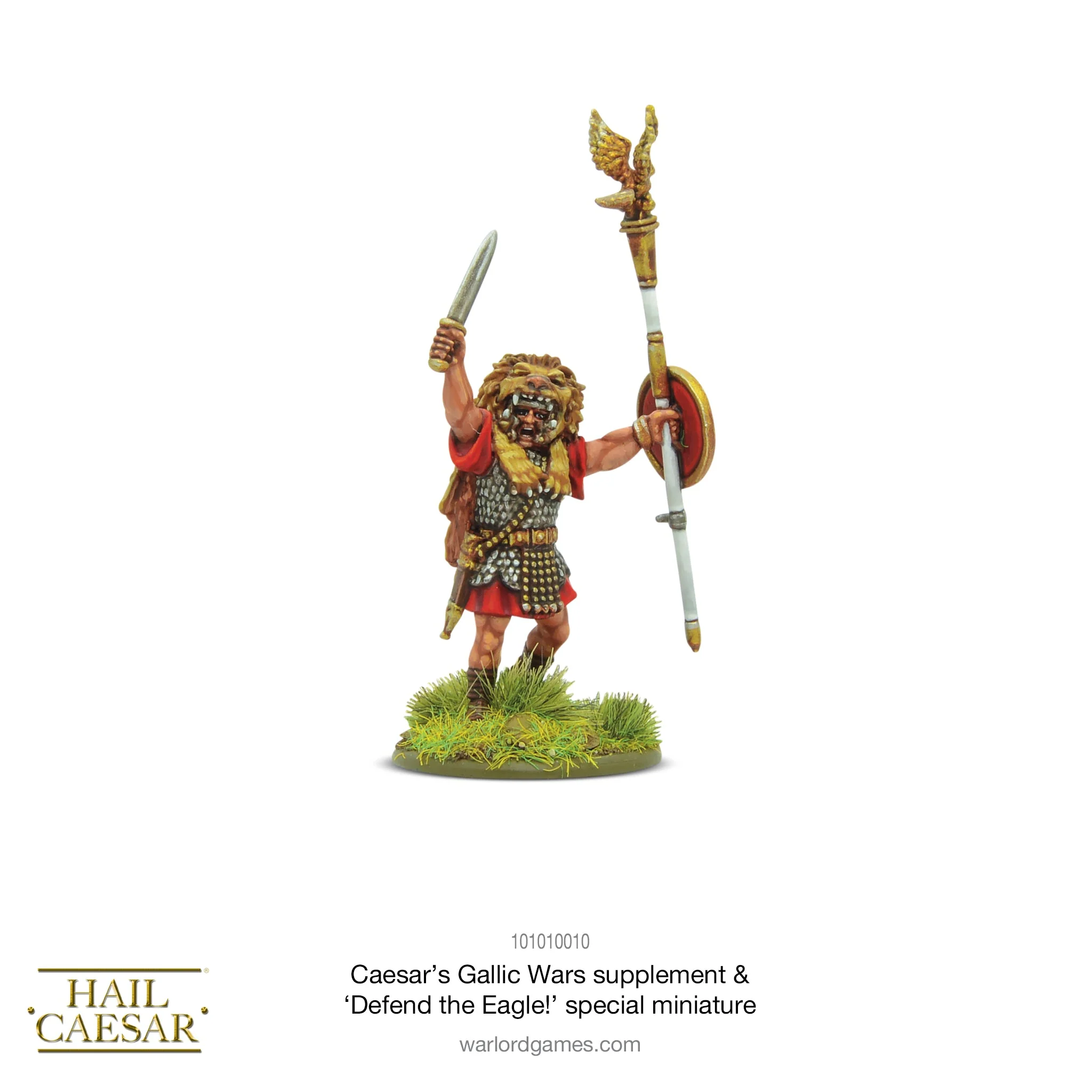 Caesar's Gallic Wars - Hail Caesar supplement & Defend the Eagle! special miniature - Image 2