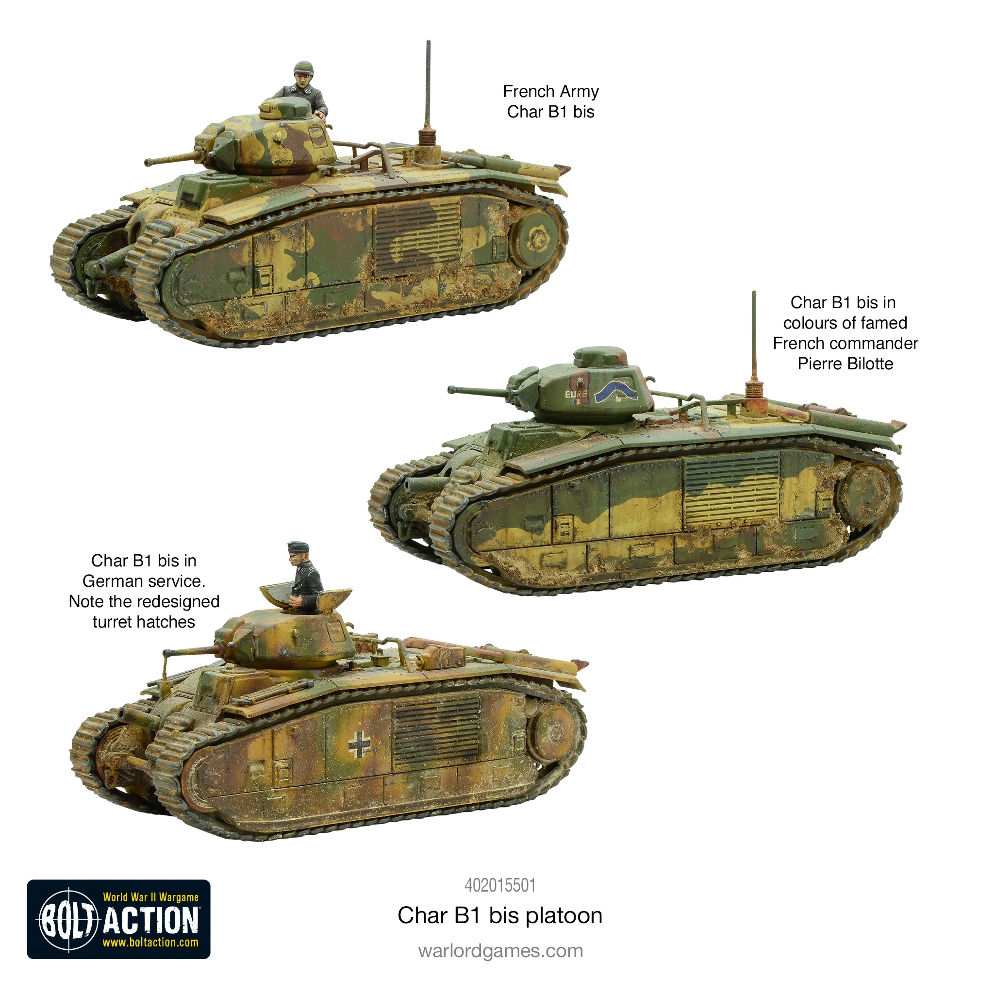 Char B1 bis Platoon - Image 2