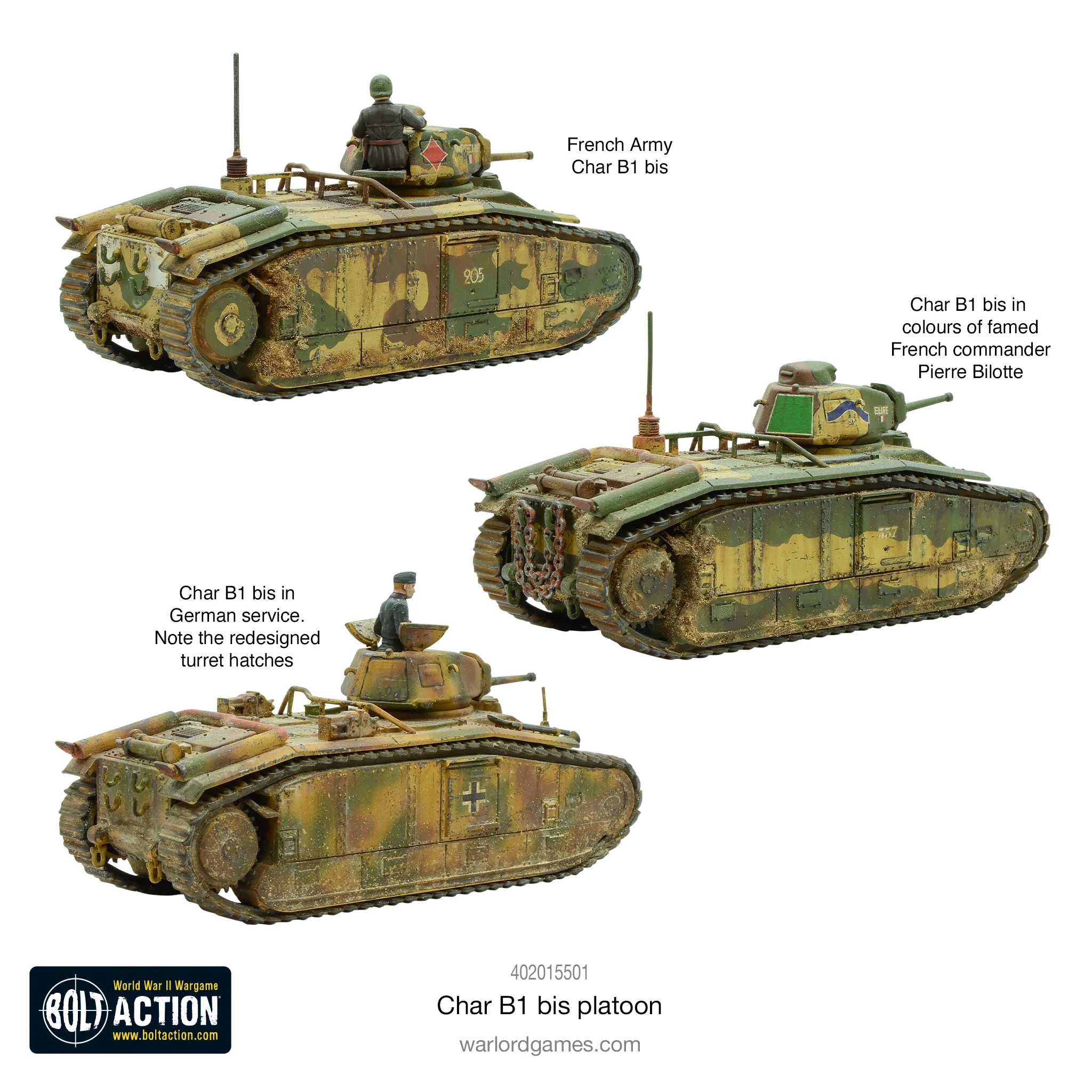 Char B1 bis Platoon - Image 3