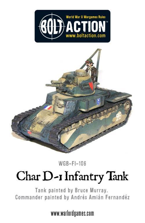 Char D-1 Infantry tank - Image 3