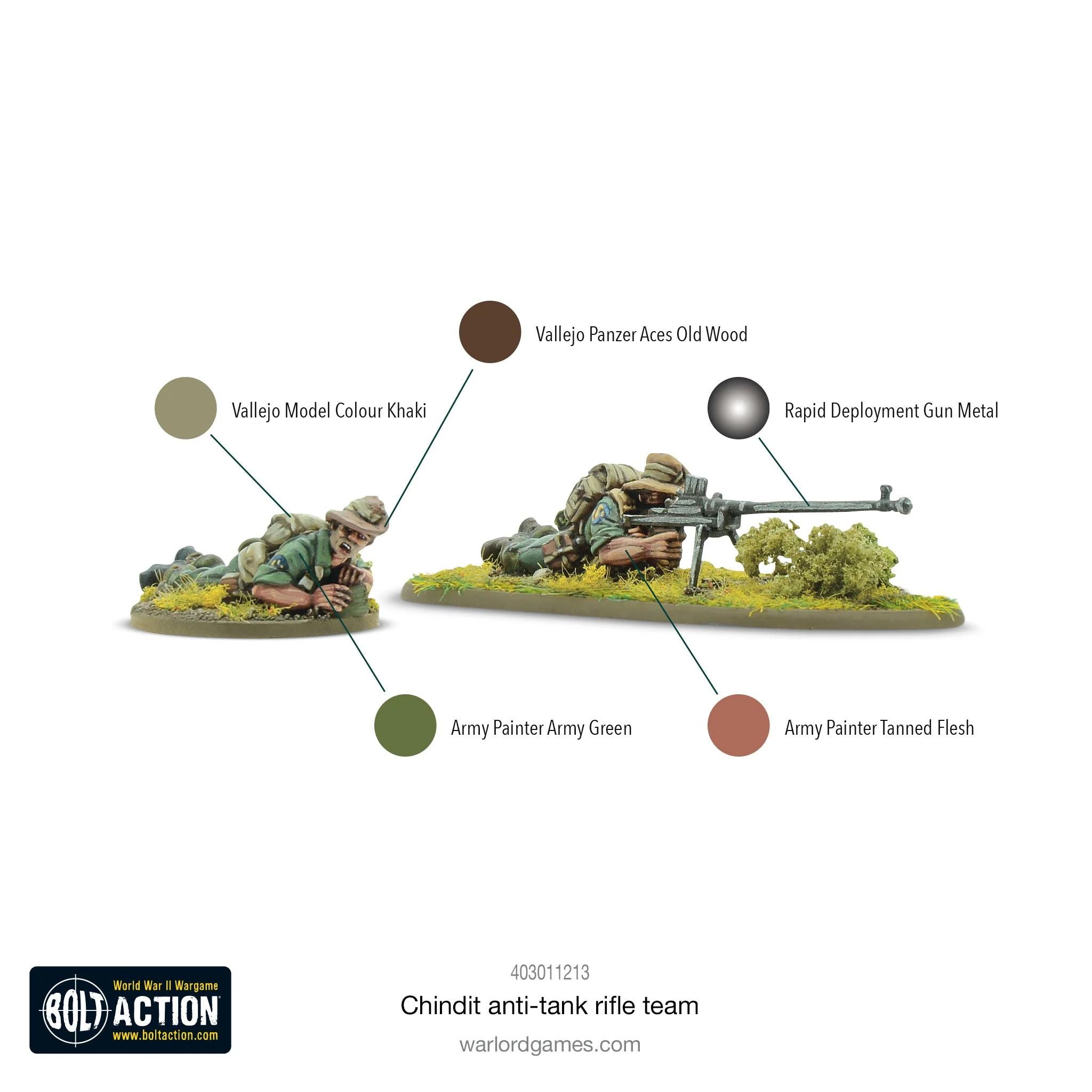 Chindit anti-tank rifle team - Image 4