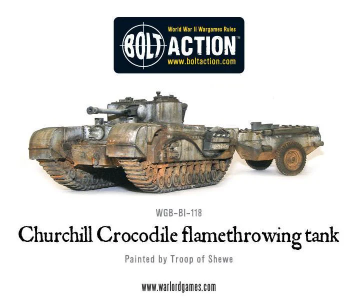 Churchill Crocodile Flamethrowing Tank - Image 4