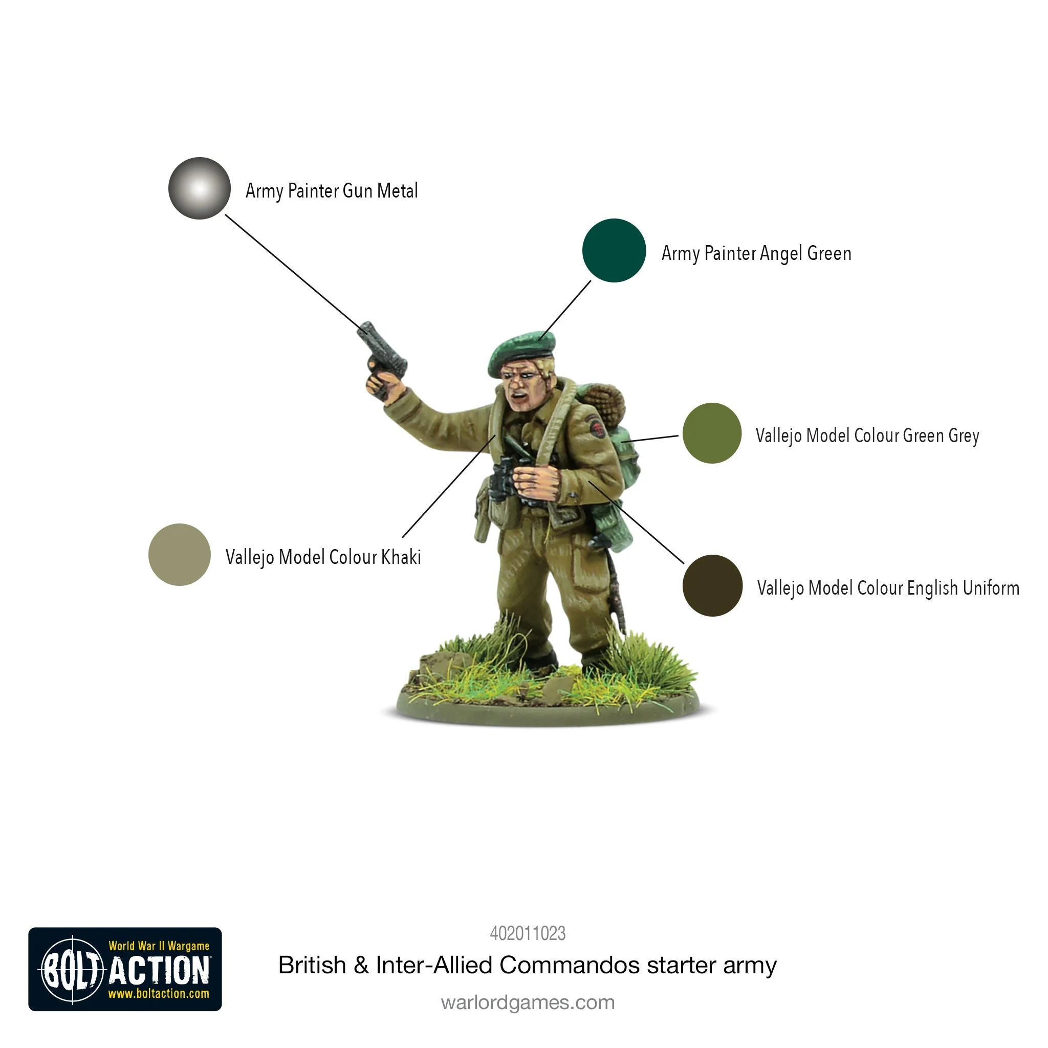 Churchill's Gangsters (British & Inter-Allied Commandos) starter army - Image 9