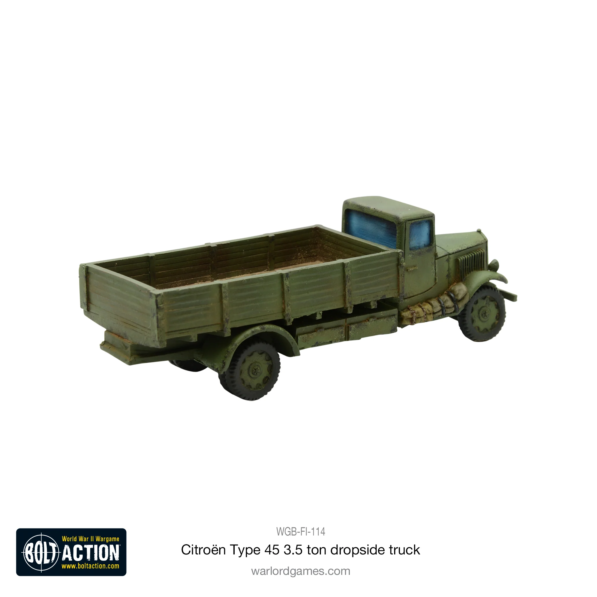Citroën Type 45 3.5 ton civilian dropside truck - Image 4