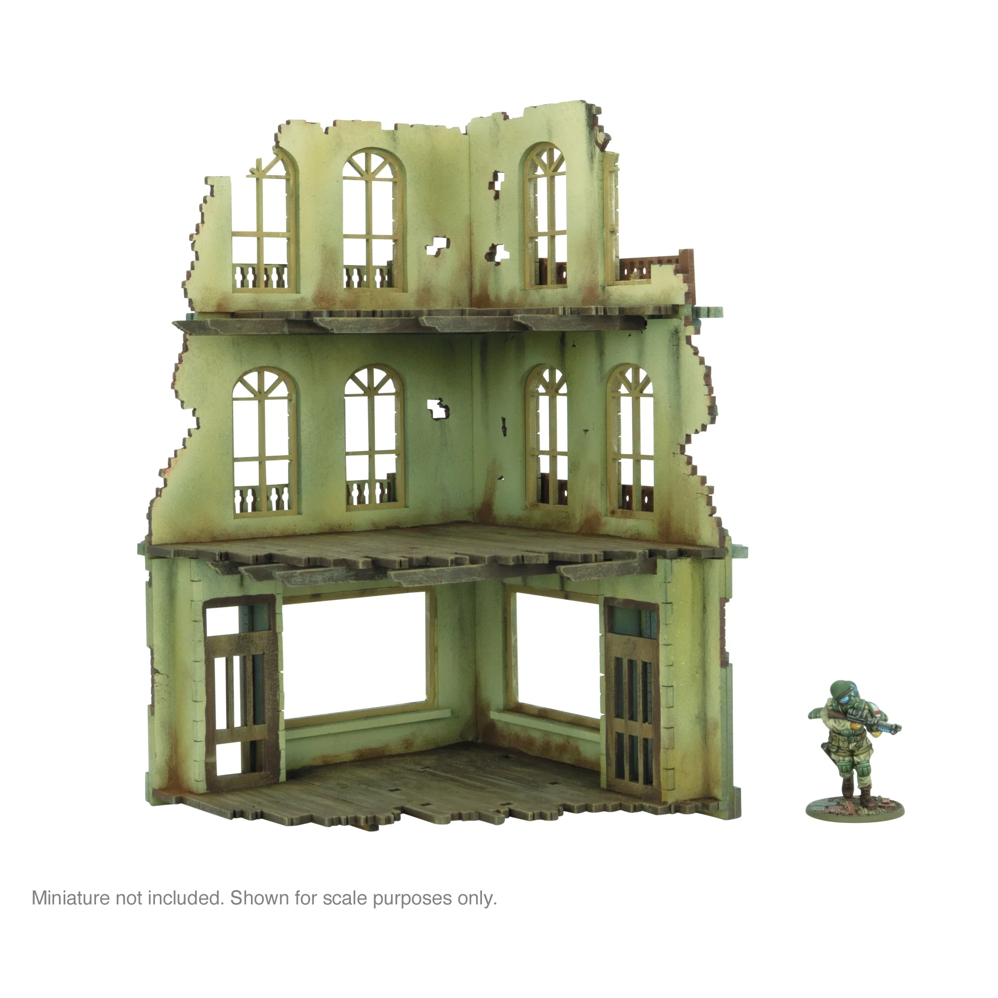 City in Ruins - 3 Storey Corner - Image 2
