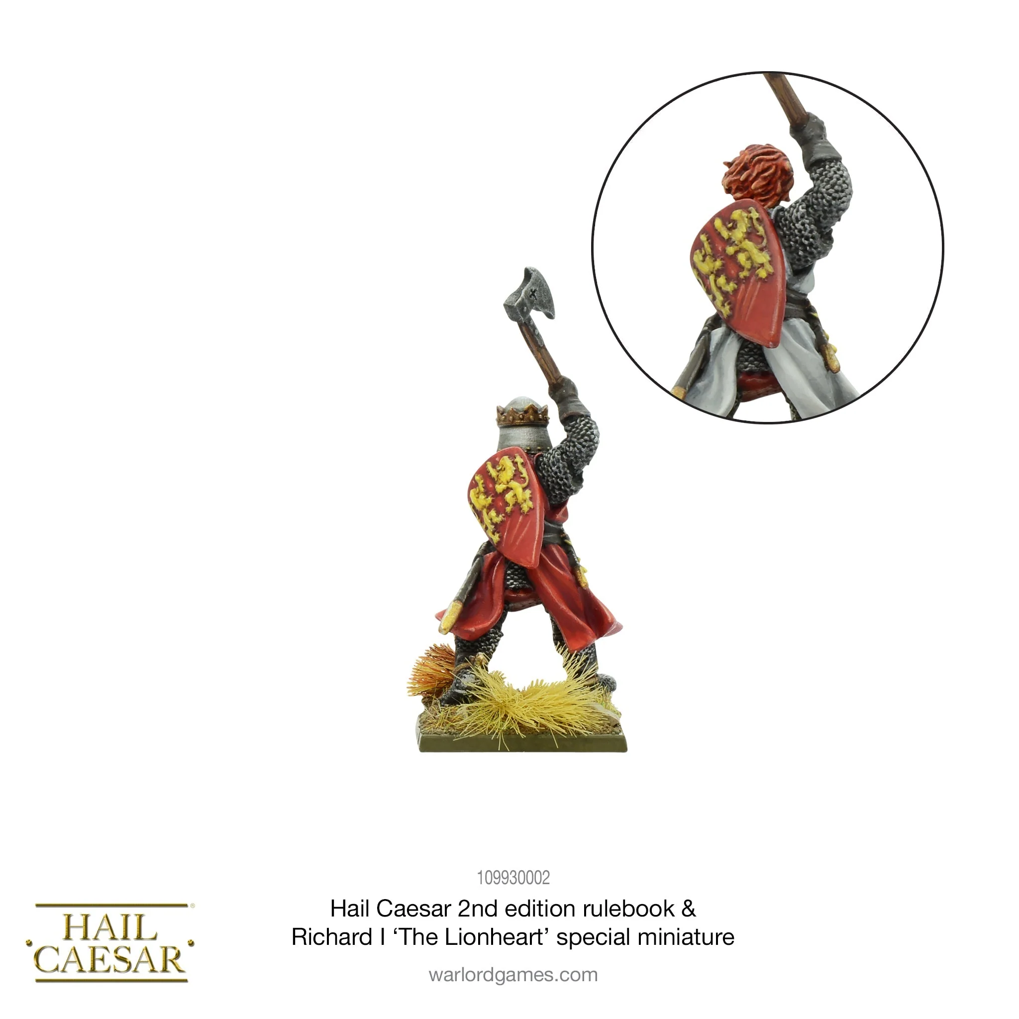 Hail Caesar rulebook (2nd edition) & Richard I, The Lionheart special figure - Image 3