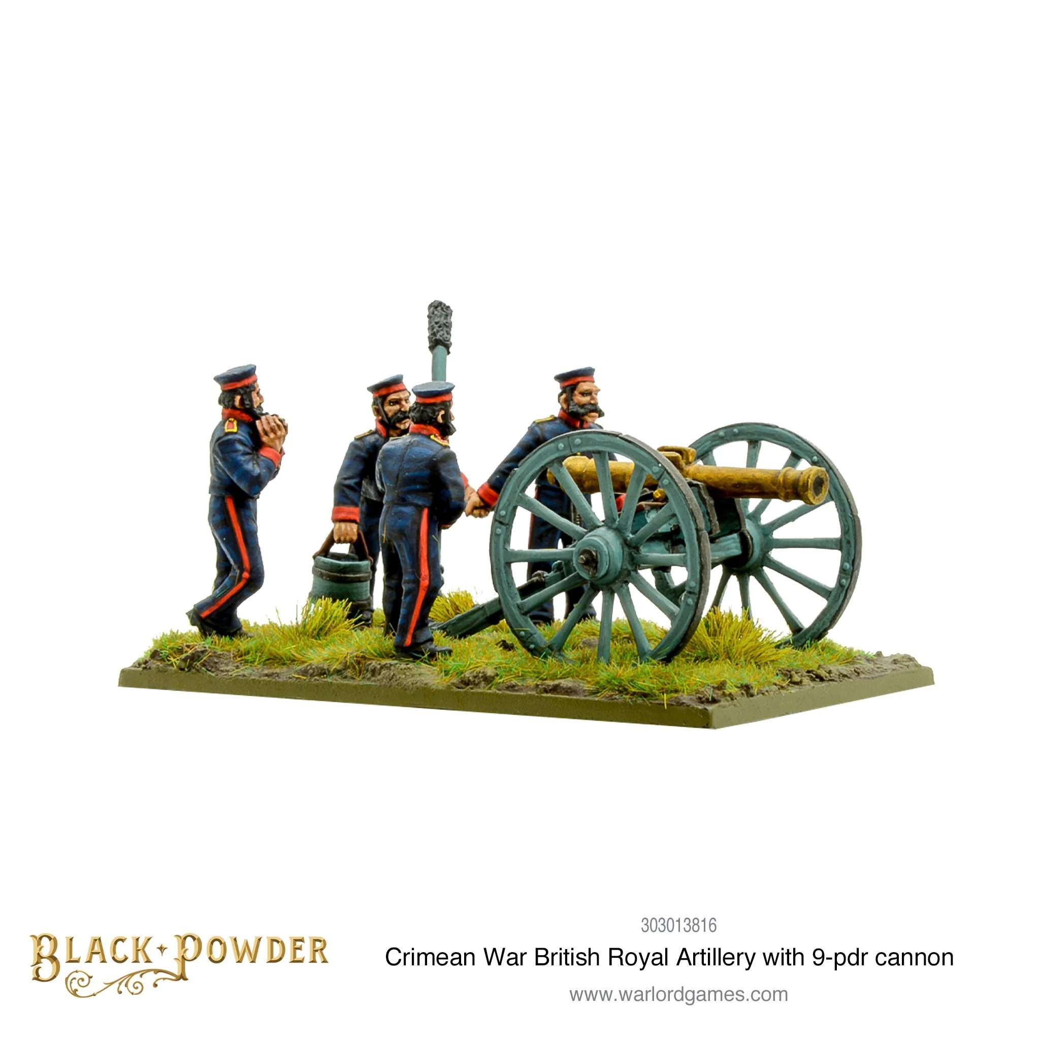 Crimean War British Royal Artillery with 9-pdr cannon - Image 4