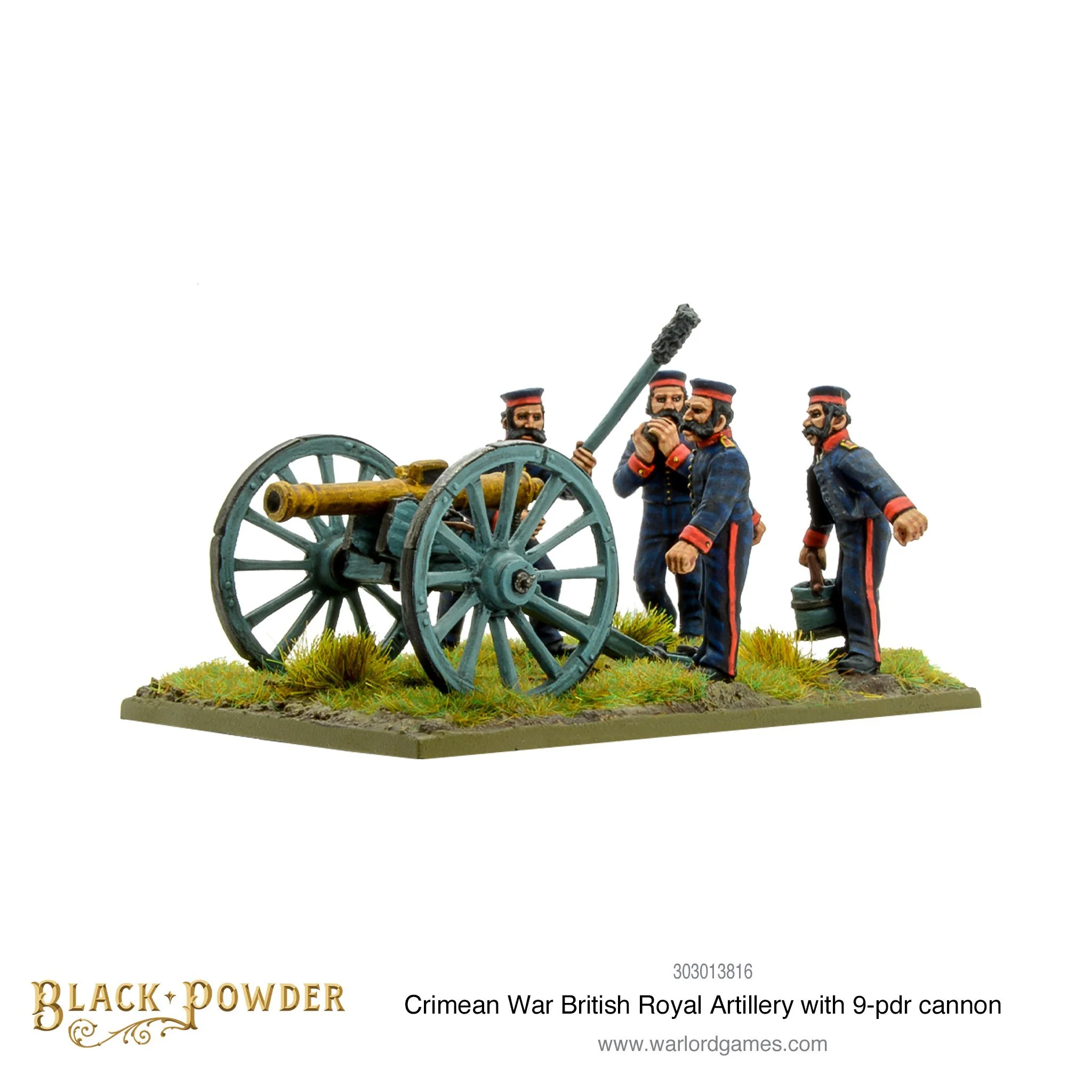 Crimean War British Royal Artillery with 9-pdr cannon - Image 5