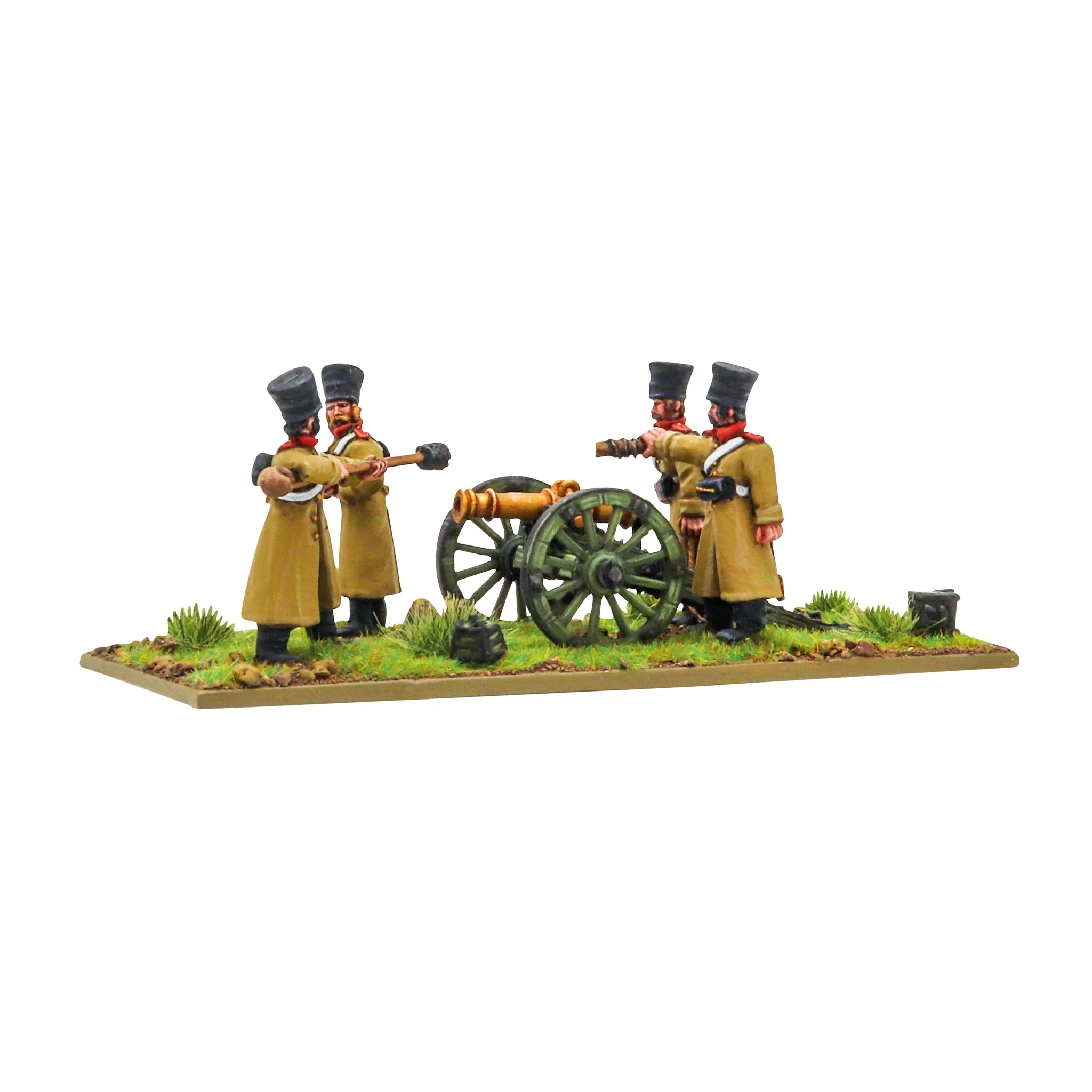 Crimean War Cossack artillery and crew - Image 2