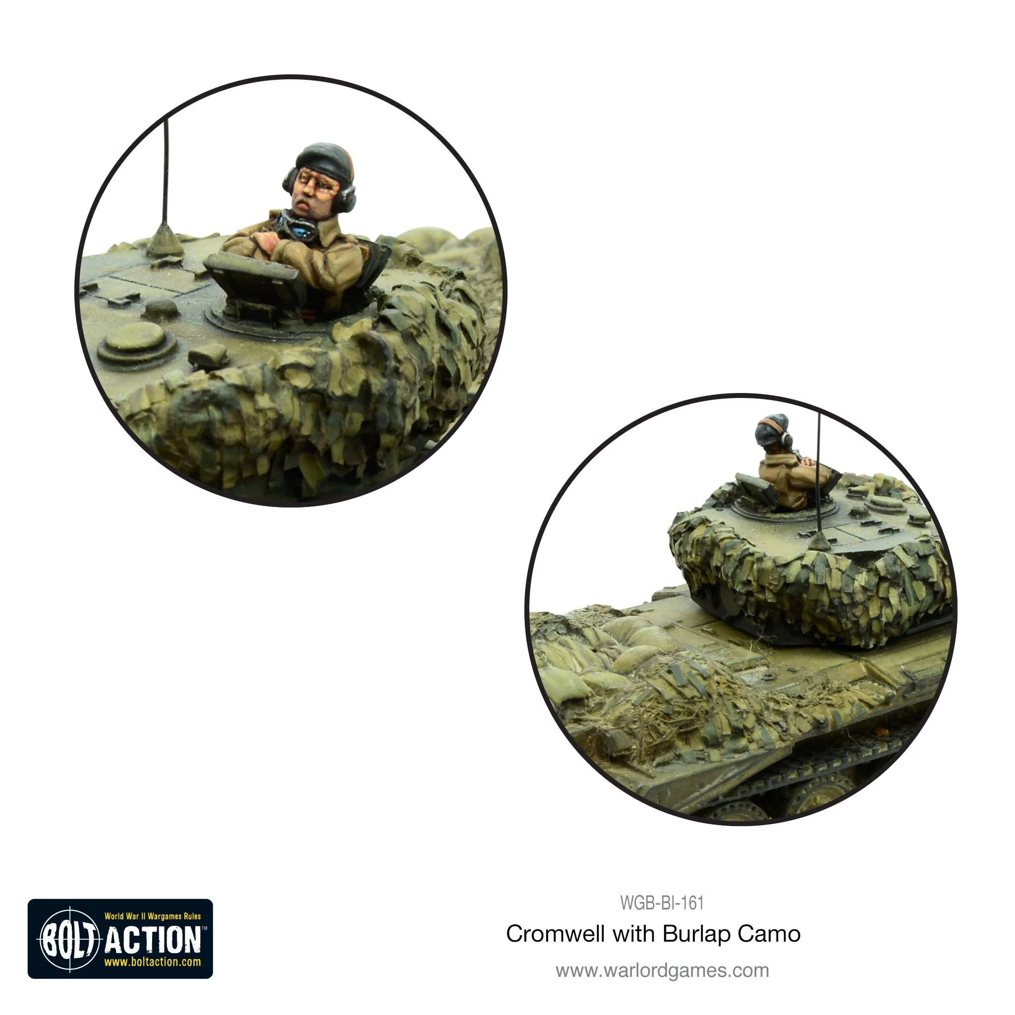 Cromwell with burlap camo - Image 5