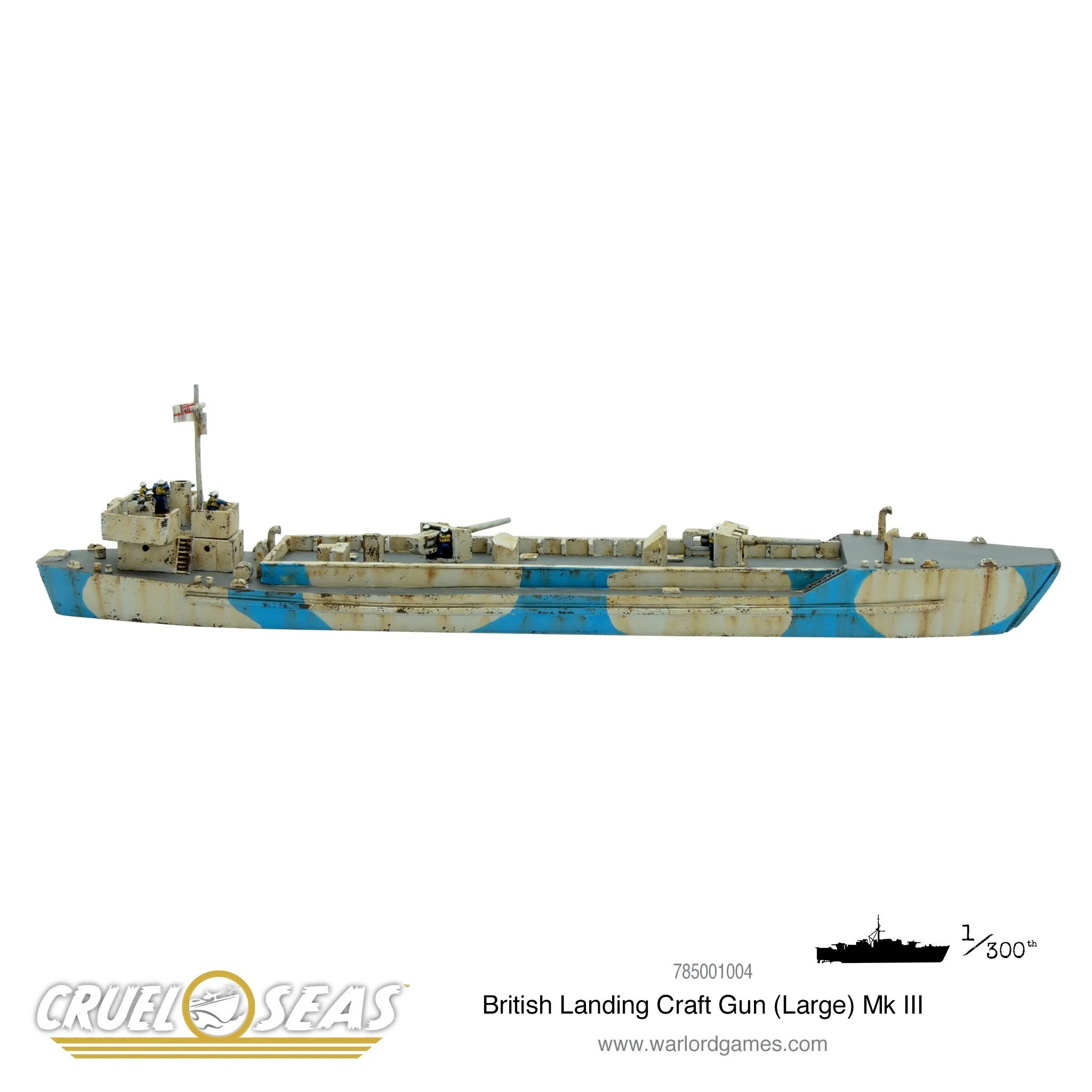 Cruel Seas: British Landing Craft Gun (large) Mk III - Image 2