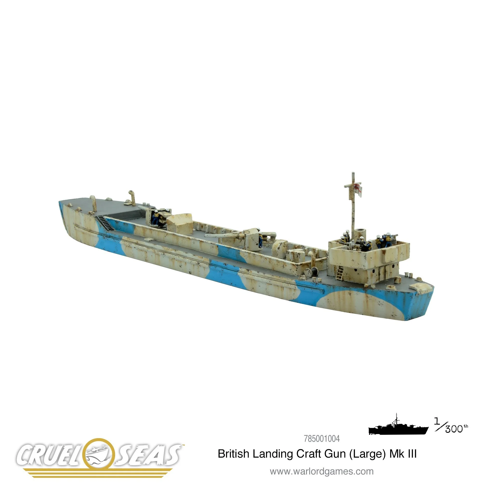 Cruel Seas: British Landing Craft Gun (large) Mk III - Image 3