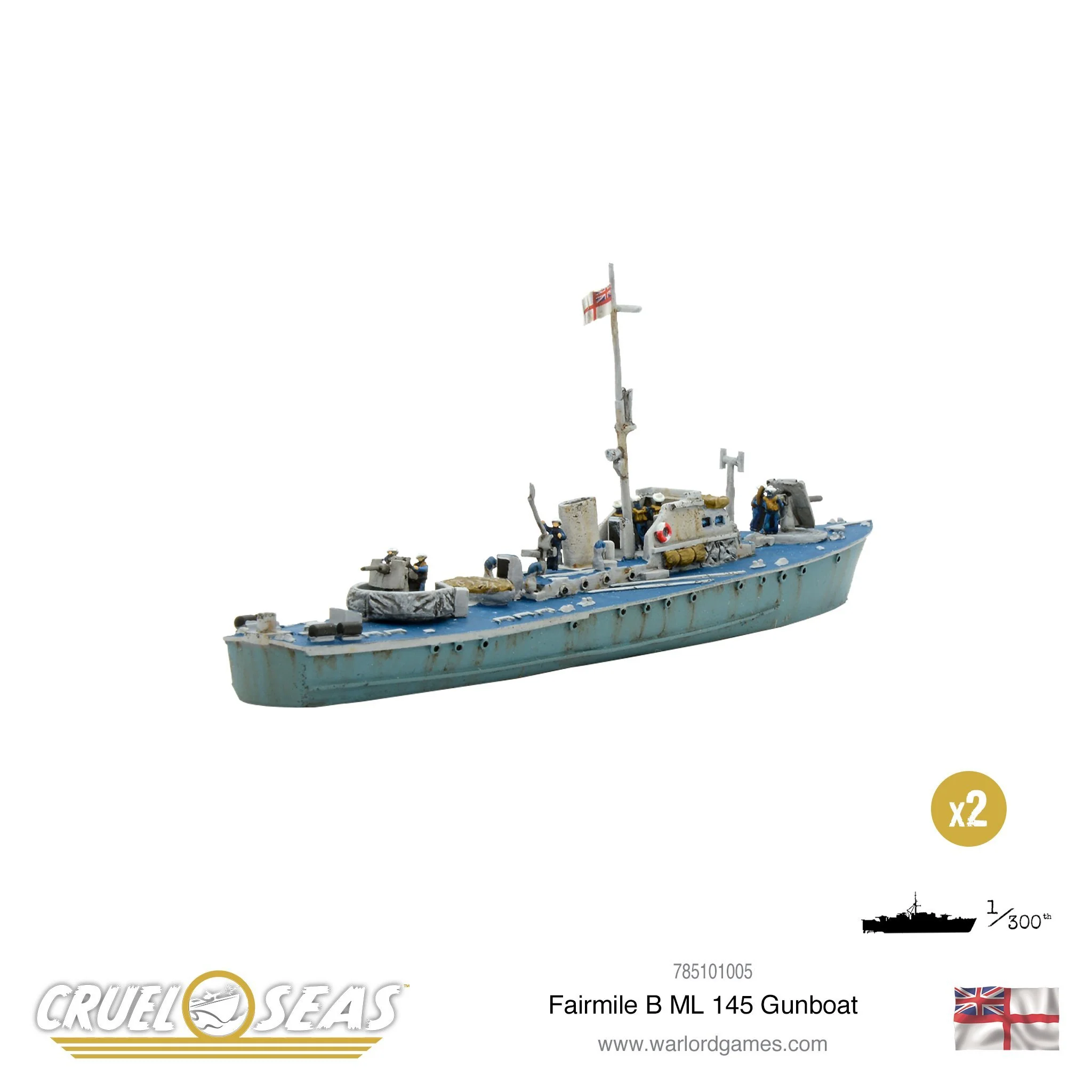 Cruel Seas: Fairmile B ML 145 Gunboat - Image 3