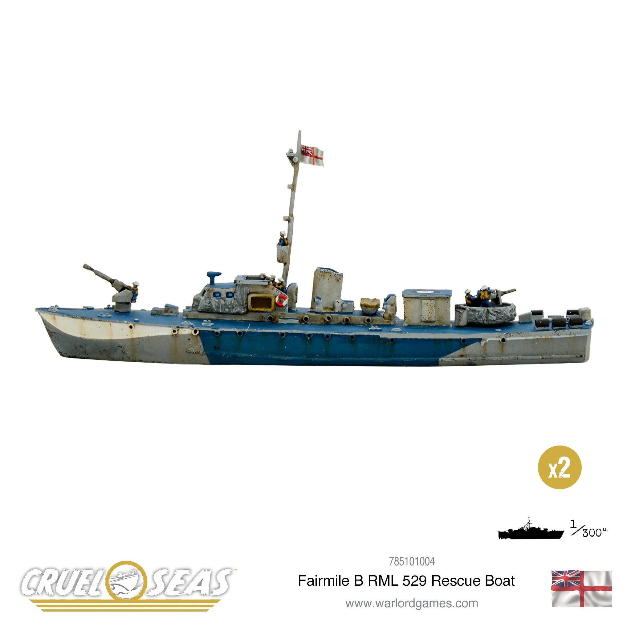 Cruel Seas: Fairmile B RML 529 Rescue Boat - Image 2