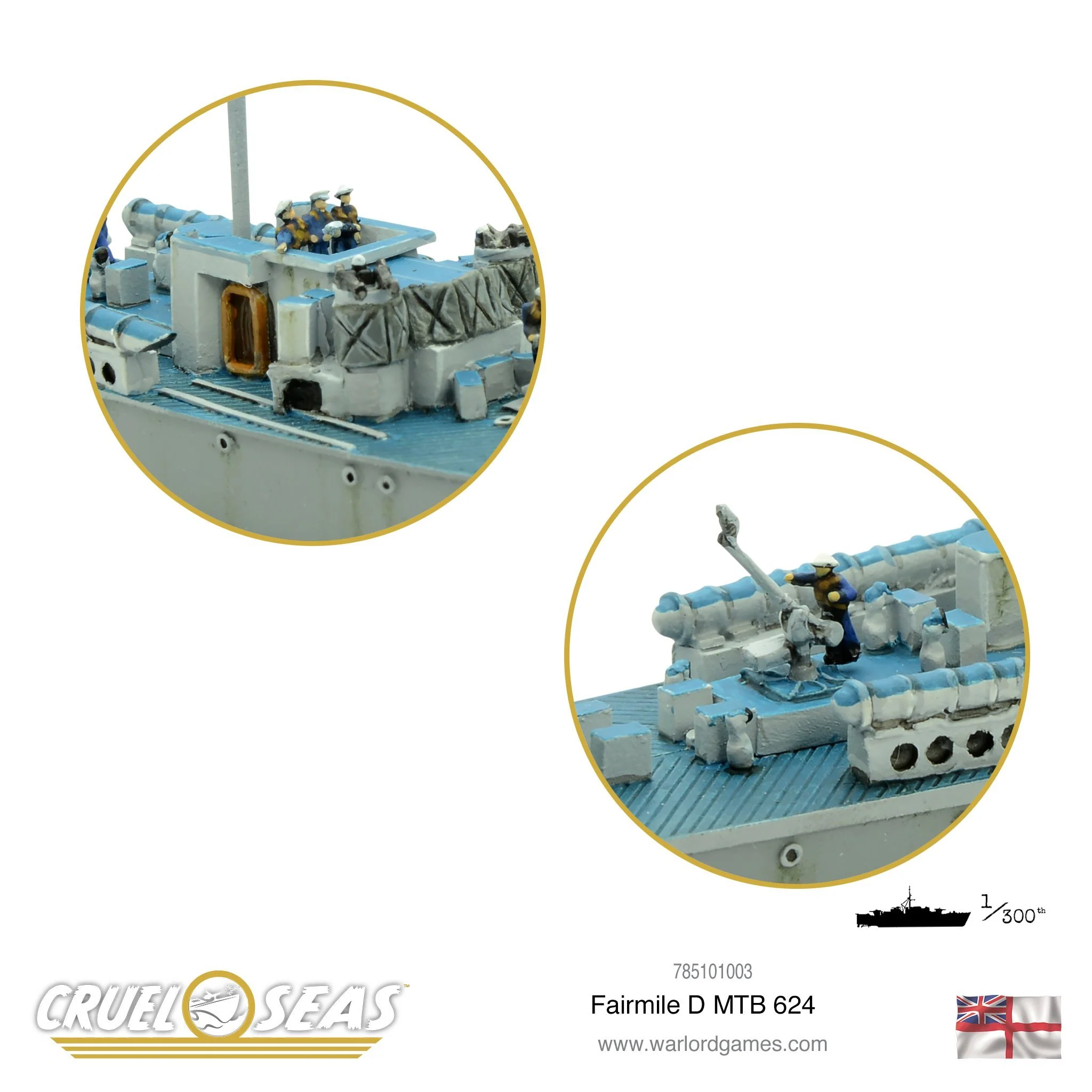 Cruel Seas: Fairmile D MTB 624 - Image 4