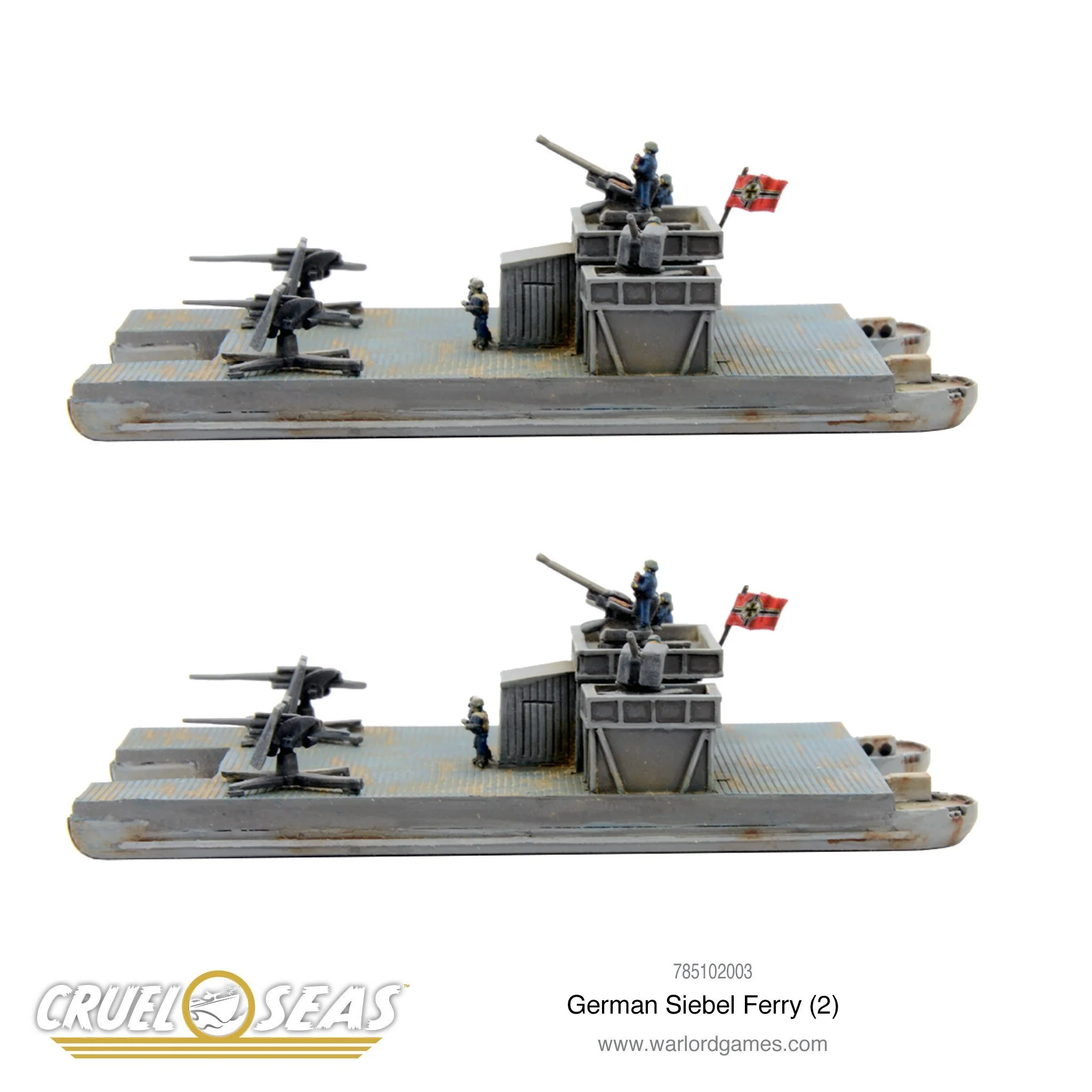 Cruel Seas: German Siebel Ferry (2) - Image 2