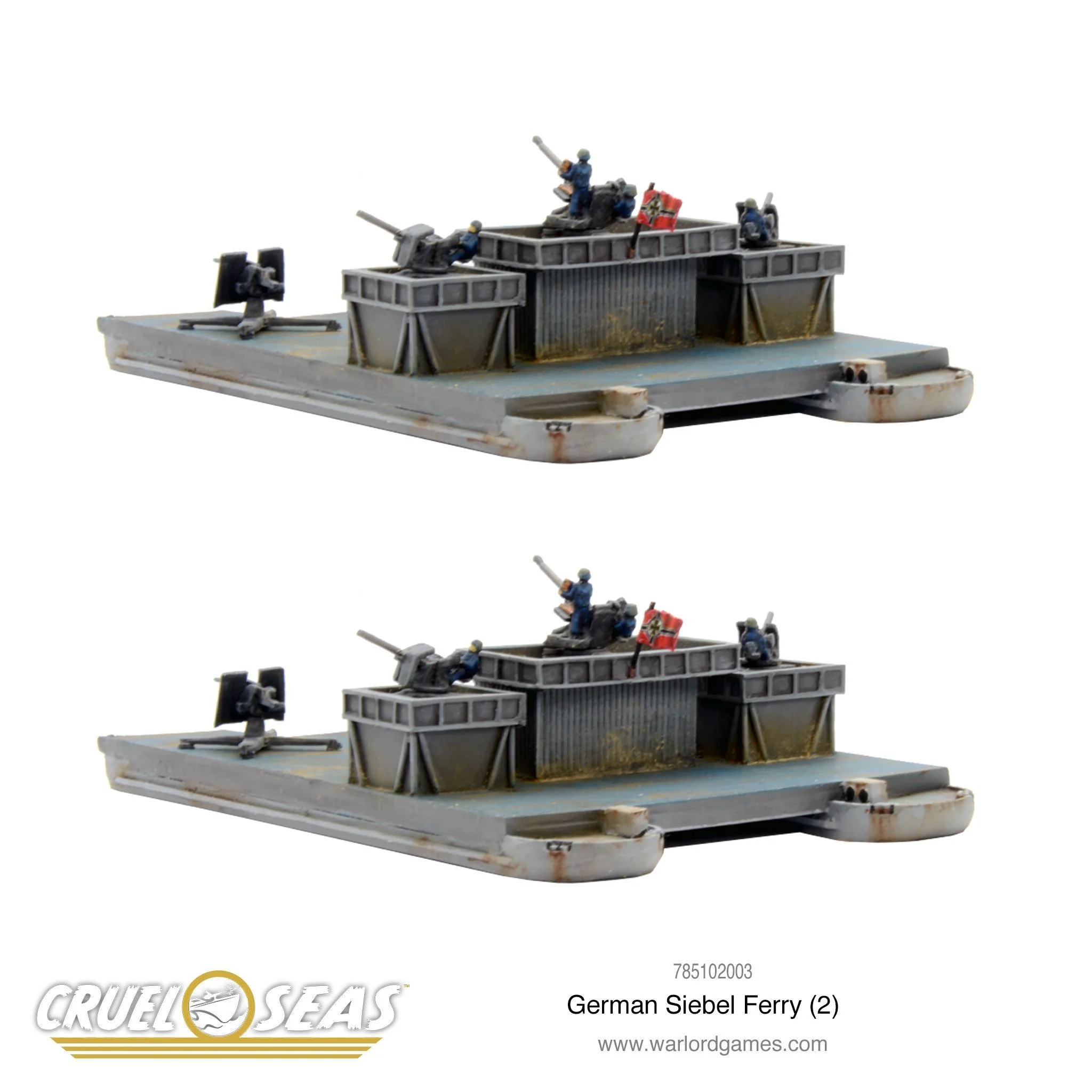 Cruel Seas: German Siebel Ferry (2) - Image 3
