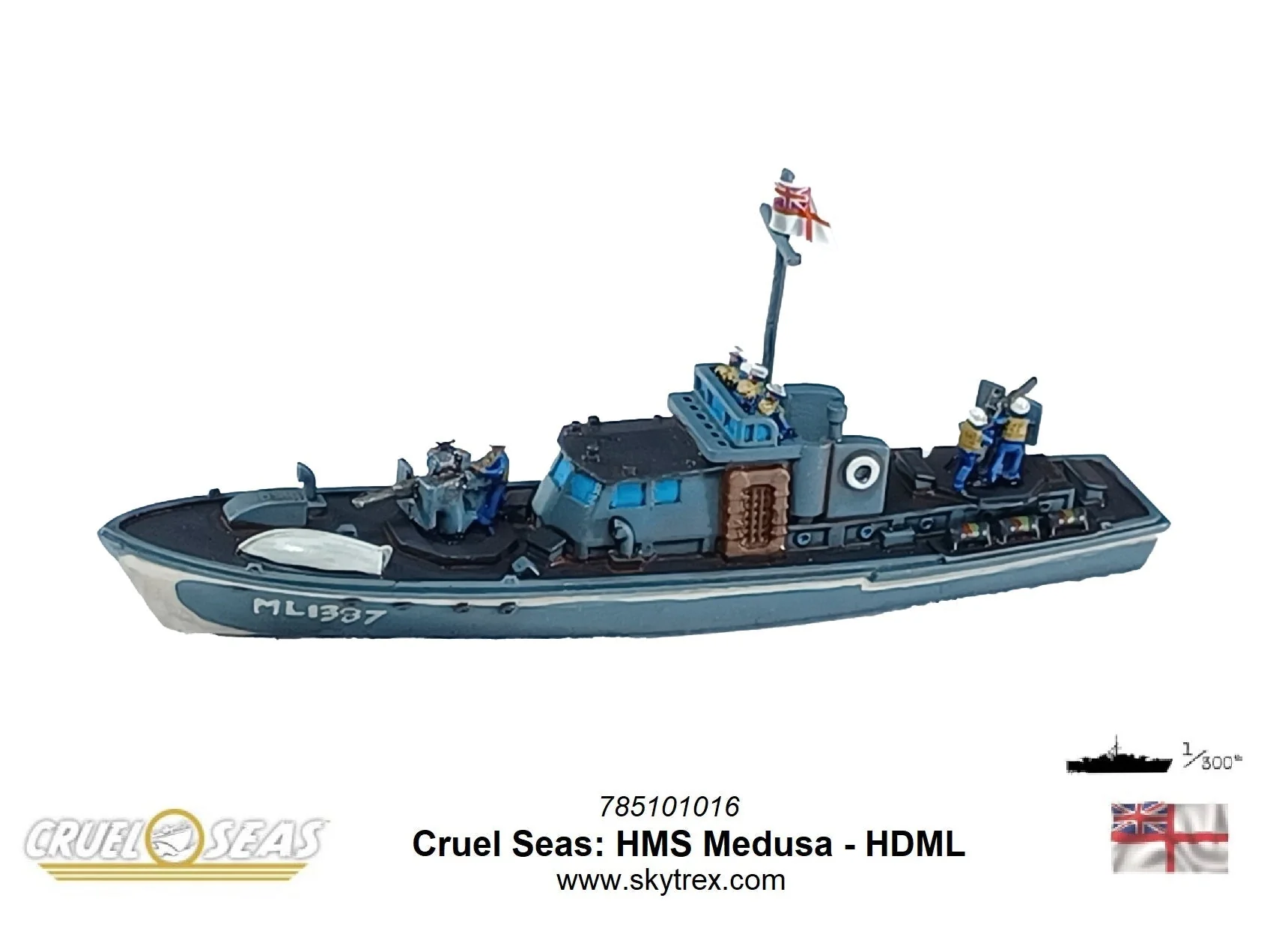 Cruel Seas: HMS Medusa - Harbour Defence Motor Launch - Image 2