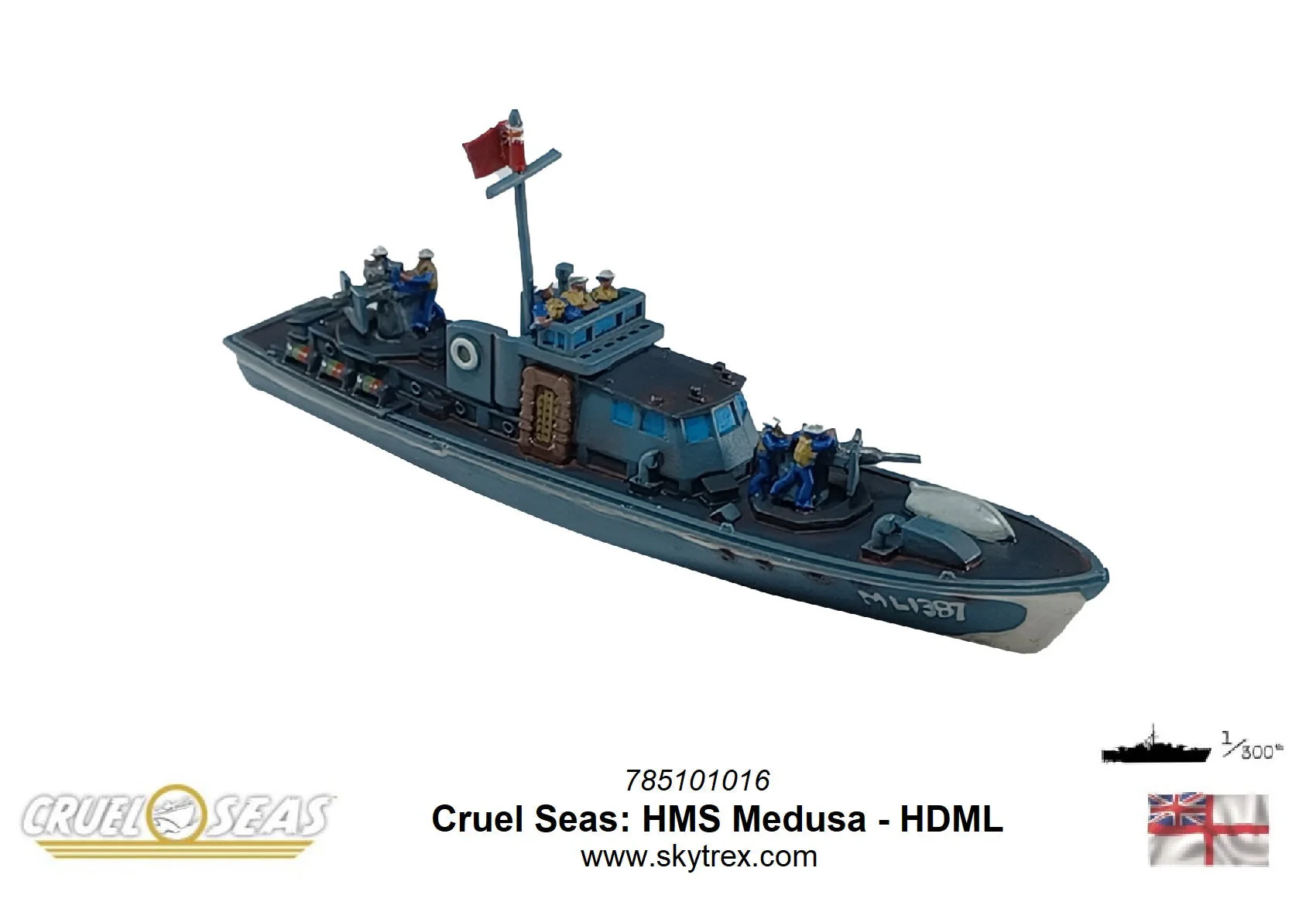 Cruel Seas: HMS Medusa - Harbour Defence Motor Launch - Image 3
