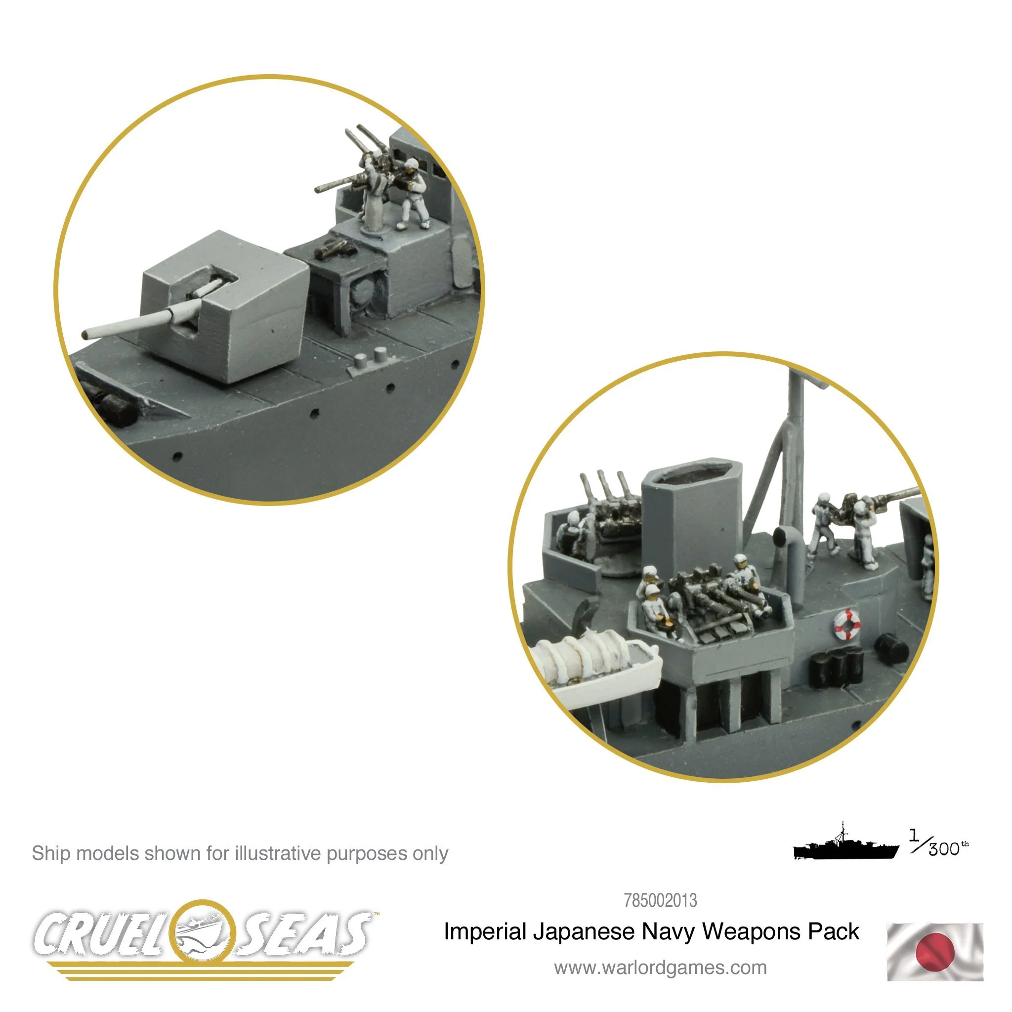 Cruel Seas Imperial Japanese Navy weapons pack - Image 2