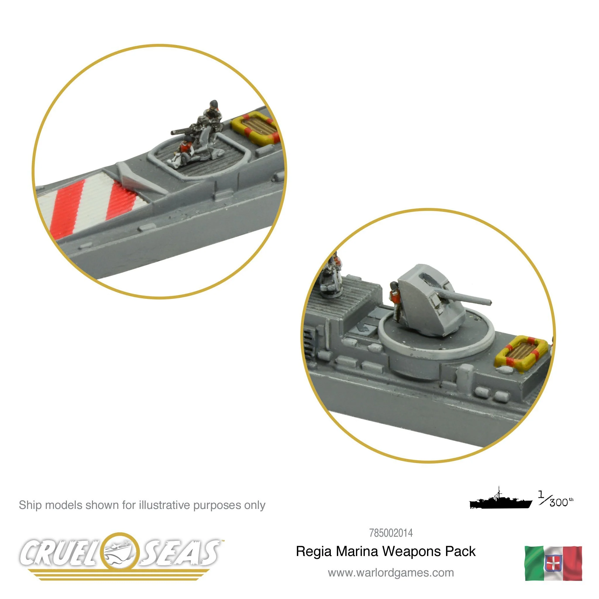 Cruel Seas Regia Marina weapons pack - Image 2