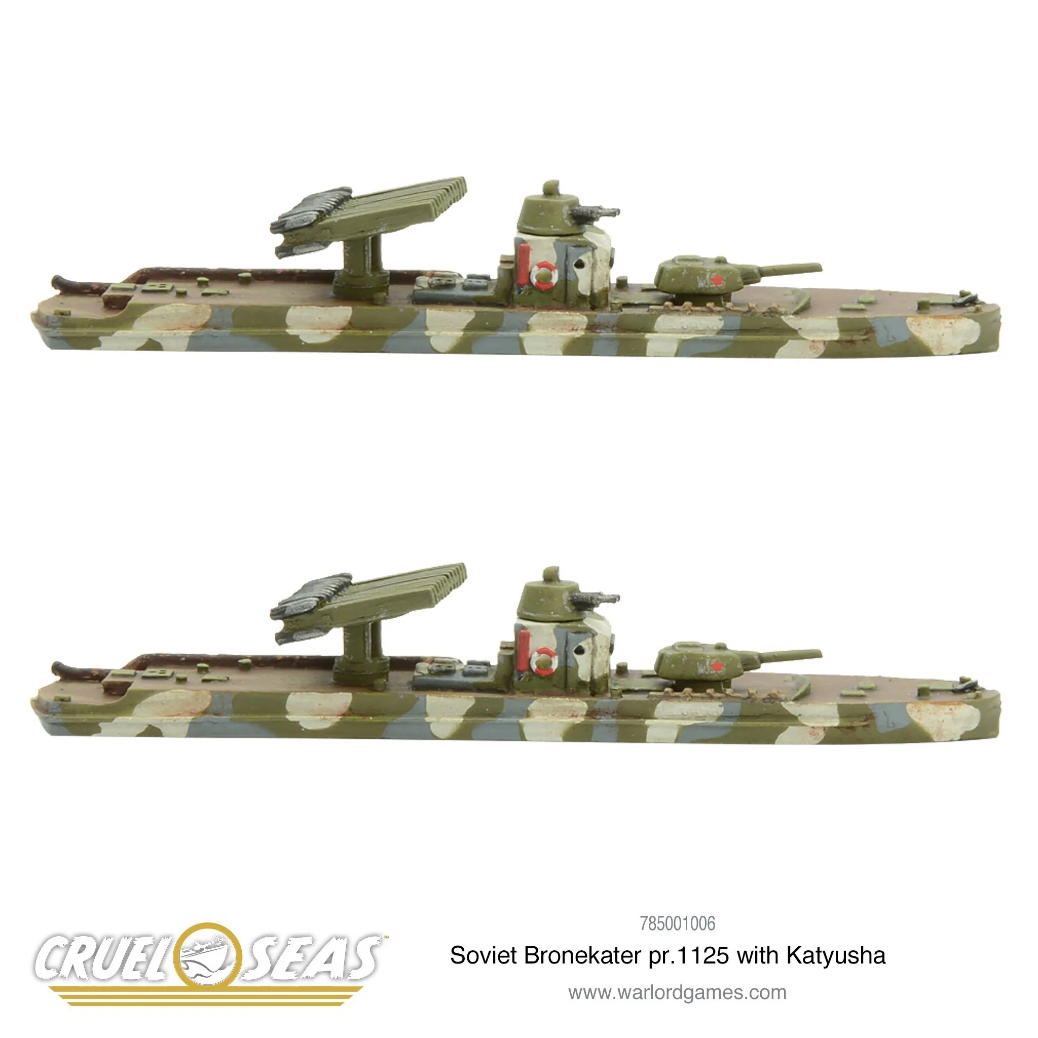 Cruel Seas: Soviet Bronekater pr.1125 with Katyusha - Image 2