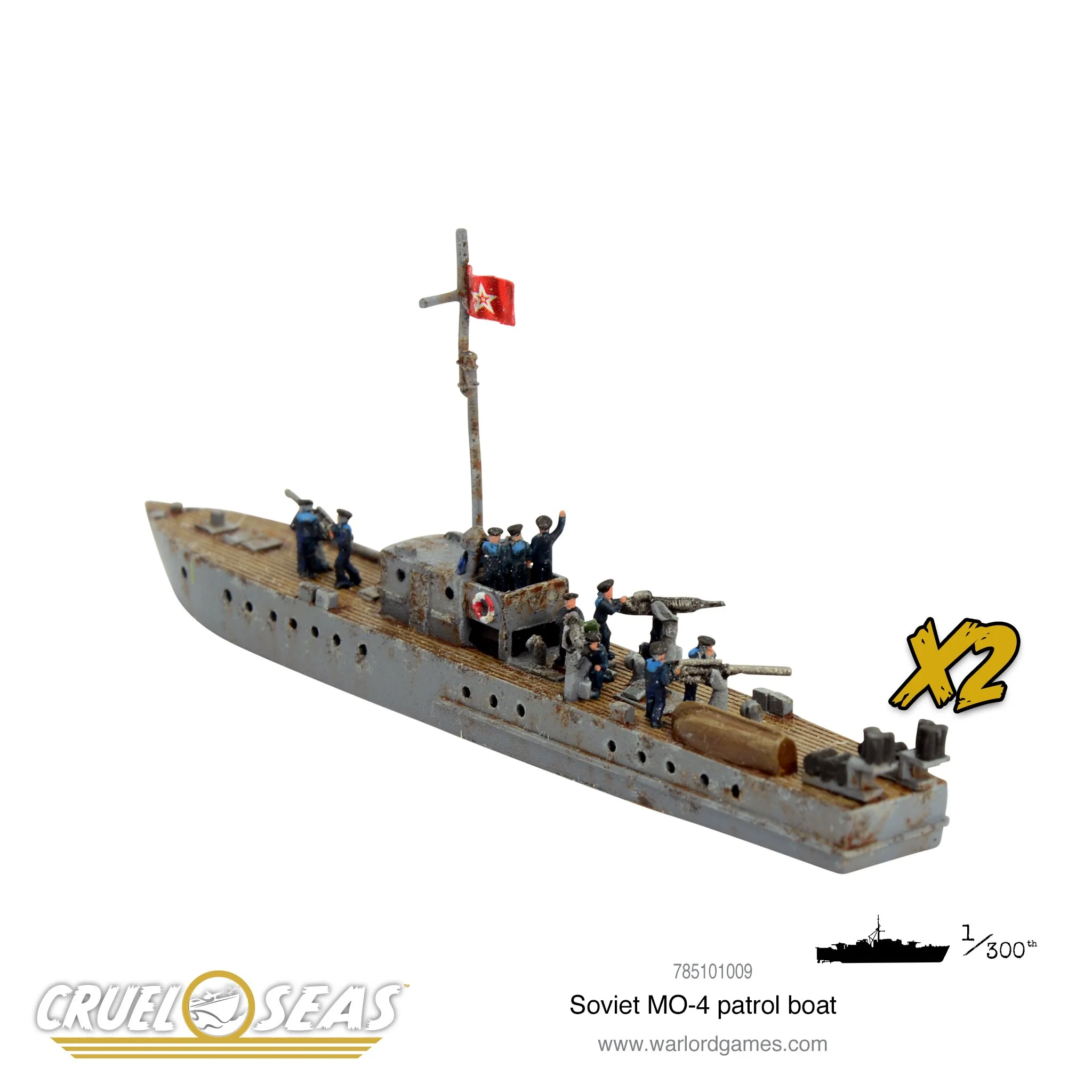 Cruel Seas: Soviet MO-4 patrol boat - Image 3