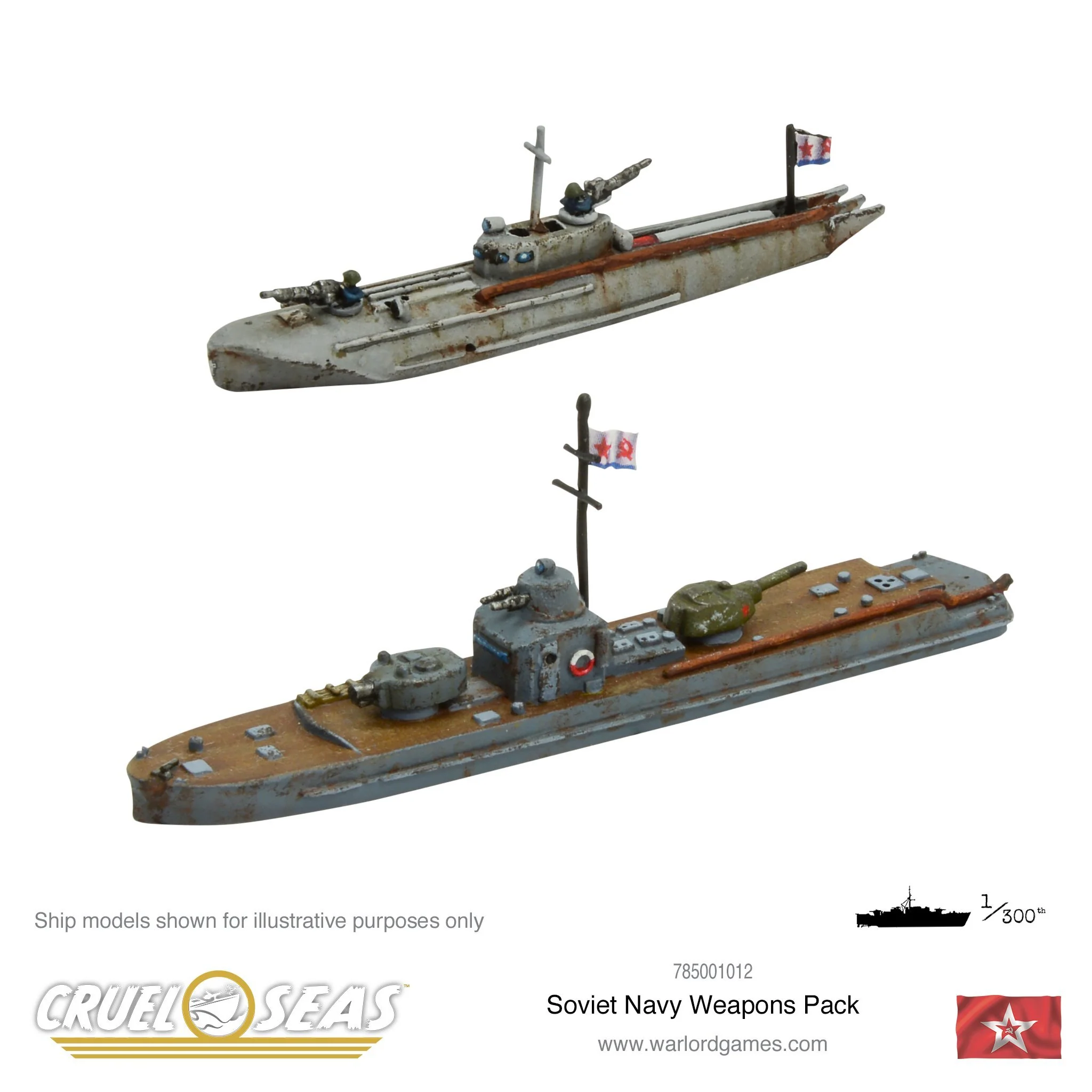 Cruel Seas Soviet Navy weapons pack - Image 3