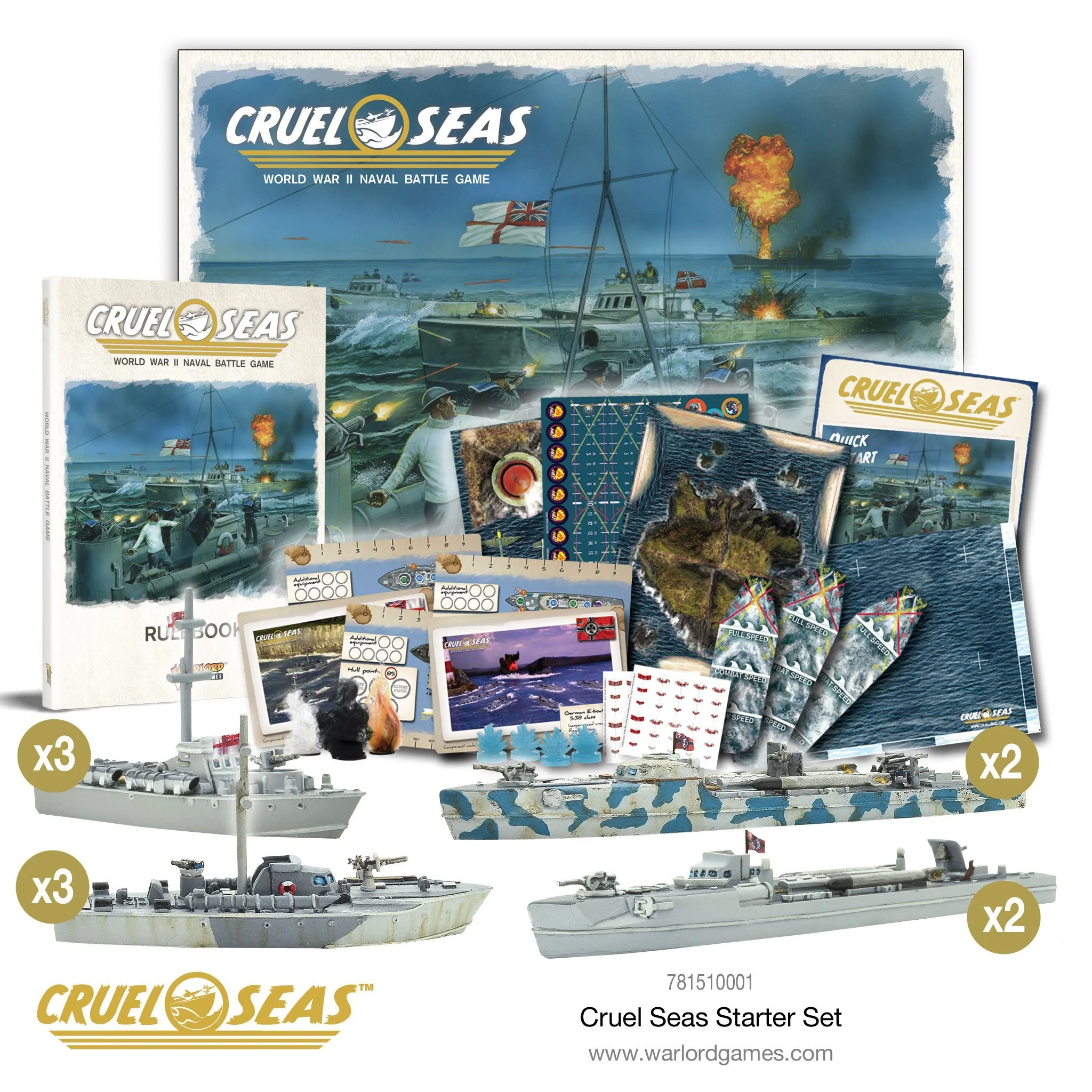 Cruel Seas Starter Set - Image 2