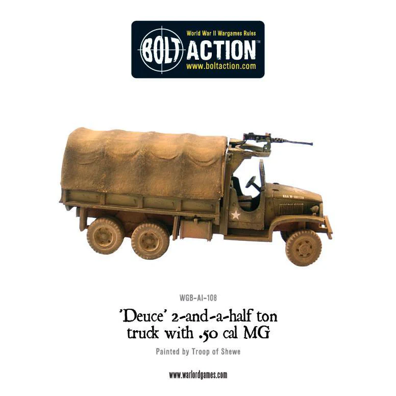 Deuce' 2-and-a-half ton truck with 50cal.MG - Image 3