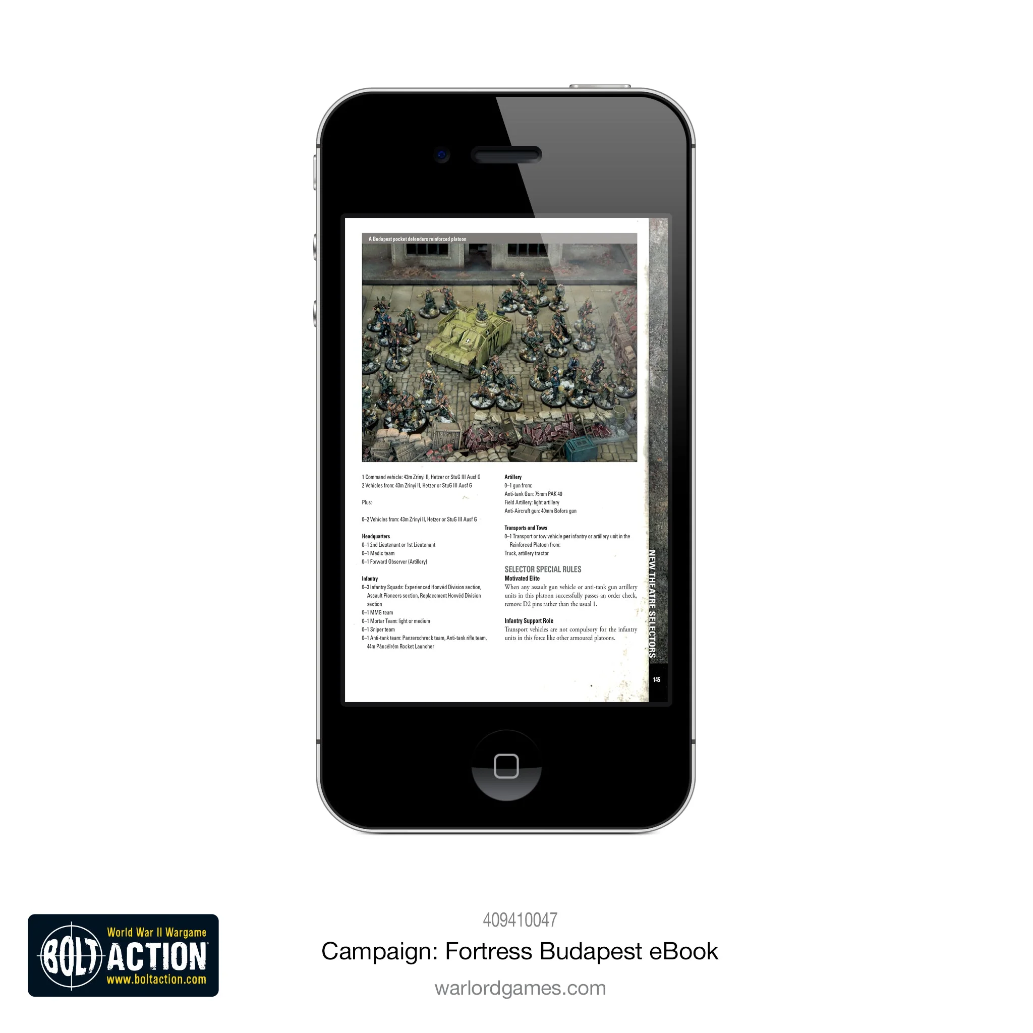 Digital Bolt Action Campaign: Fortress Budapest eBook - Image 2