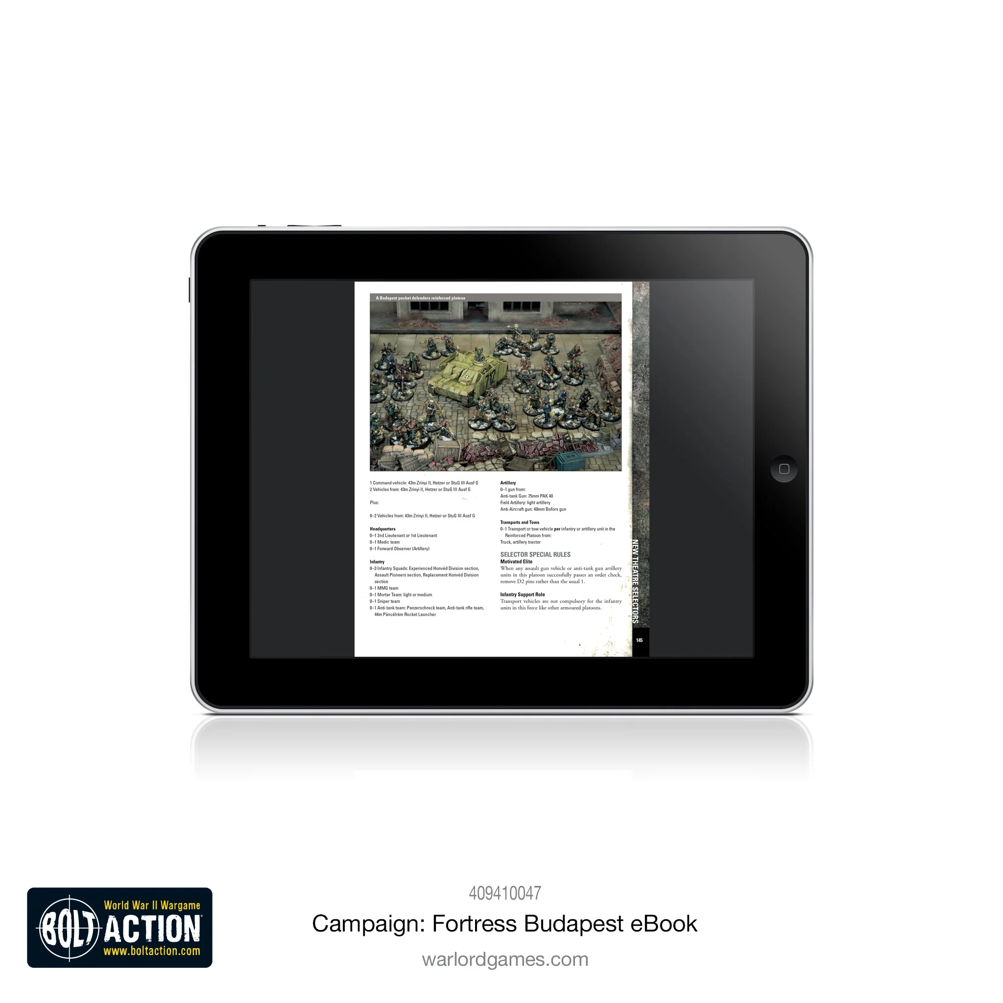 Digital Bolt Action Campaign: Fortress Budapest eBook - Image 3