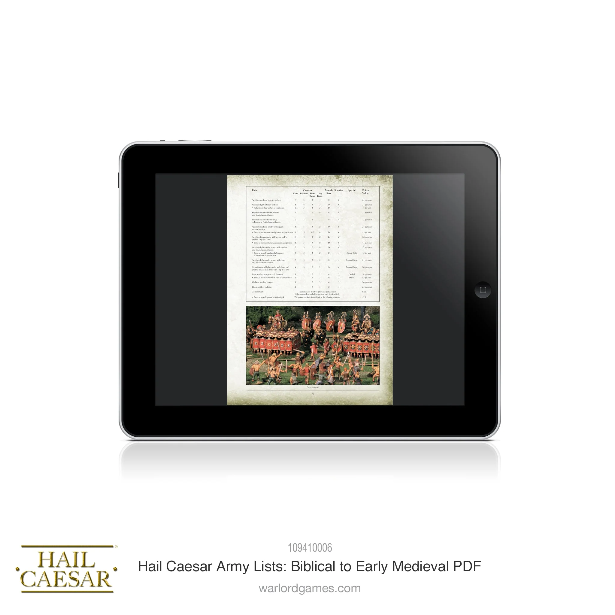Digital Hail Caesar Army Lists (Biblical to Early Medieval) PDF - Image 2