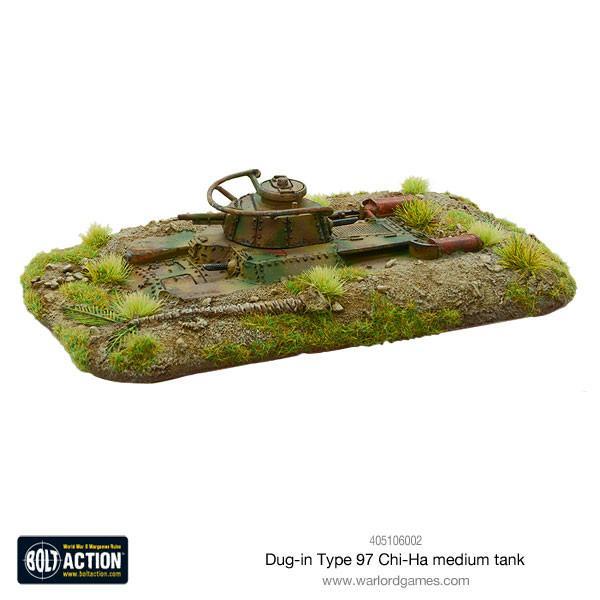 Dug-in Type 97 Chi-Ha medium tank - Image 2