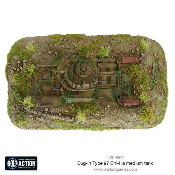 Dug-in Type 97 Chi-Ha medium tank - Image 3