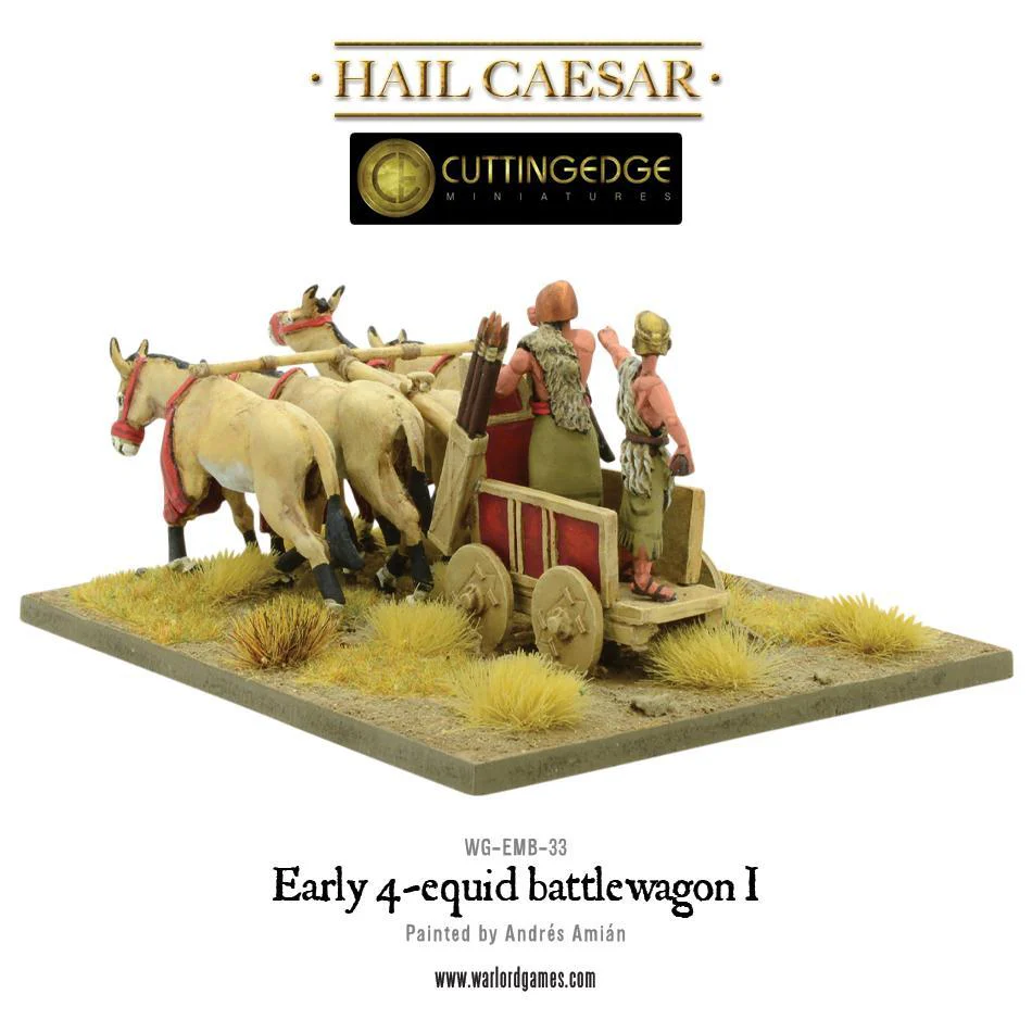 Early 4-equid battlewagon I - Image 2