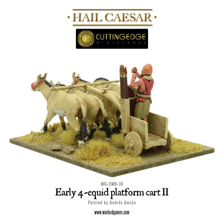 Early 4-equid platform cart II - Image 2