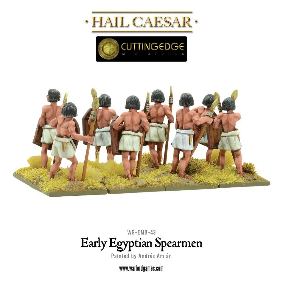 Early Egyptian Spearmen - Image 2
