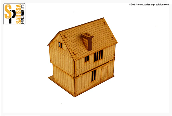 English Timber Framed Townhouse - 2 Storey - Wide - Image 2