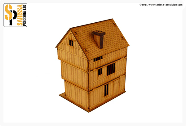 English Timber Framed Townhouse - 3 Storey - Wide - Image 2