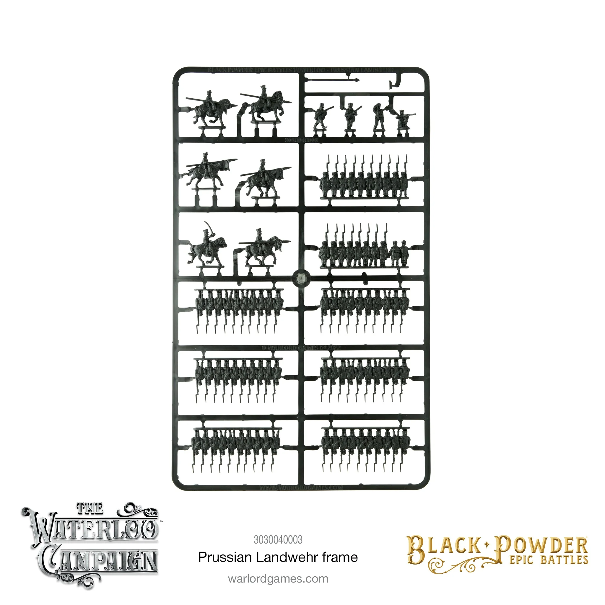 Epic Battles Waterloo - Prussian Landwehr Sprue