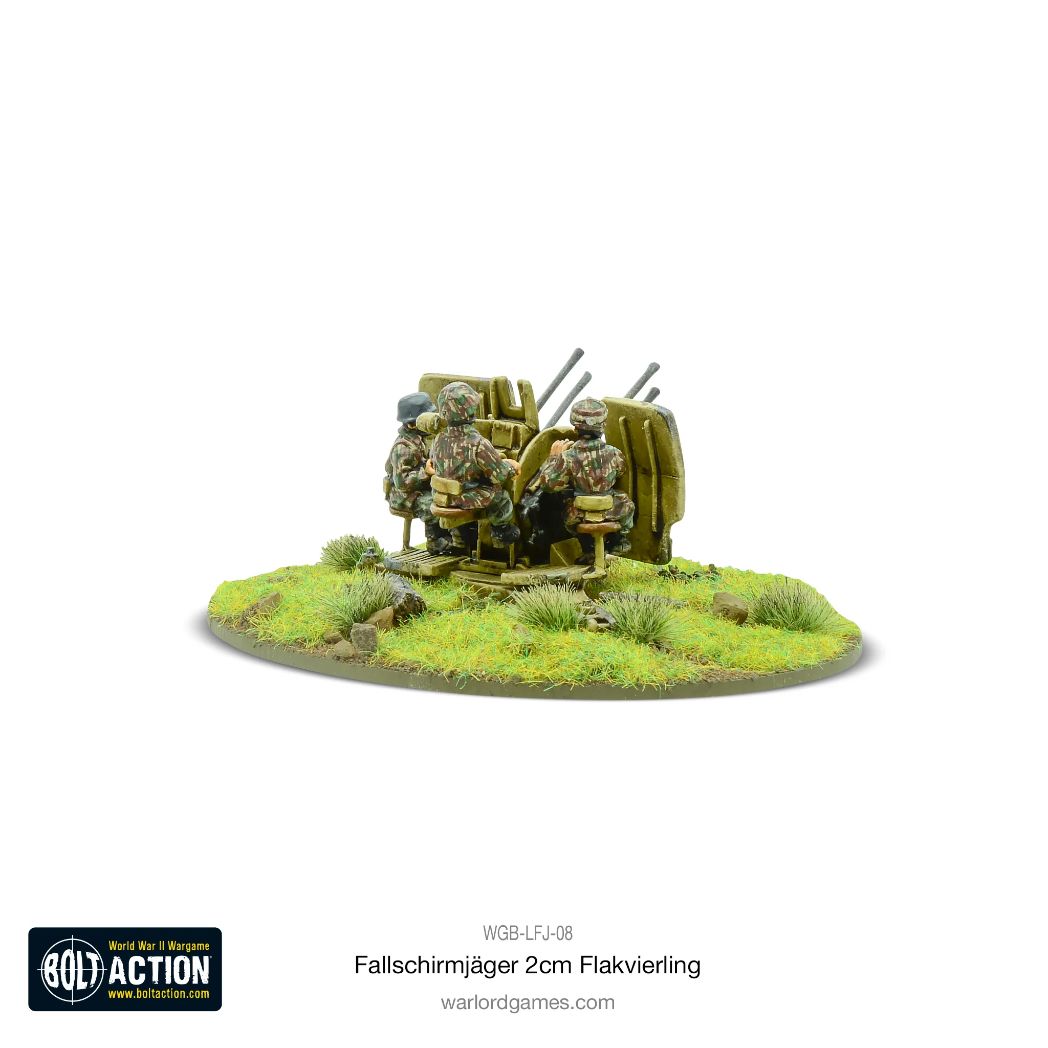 Fallschirmjager 20mm Flakvierling 38 AA-gun (1943-45) - Image 3