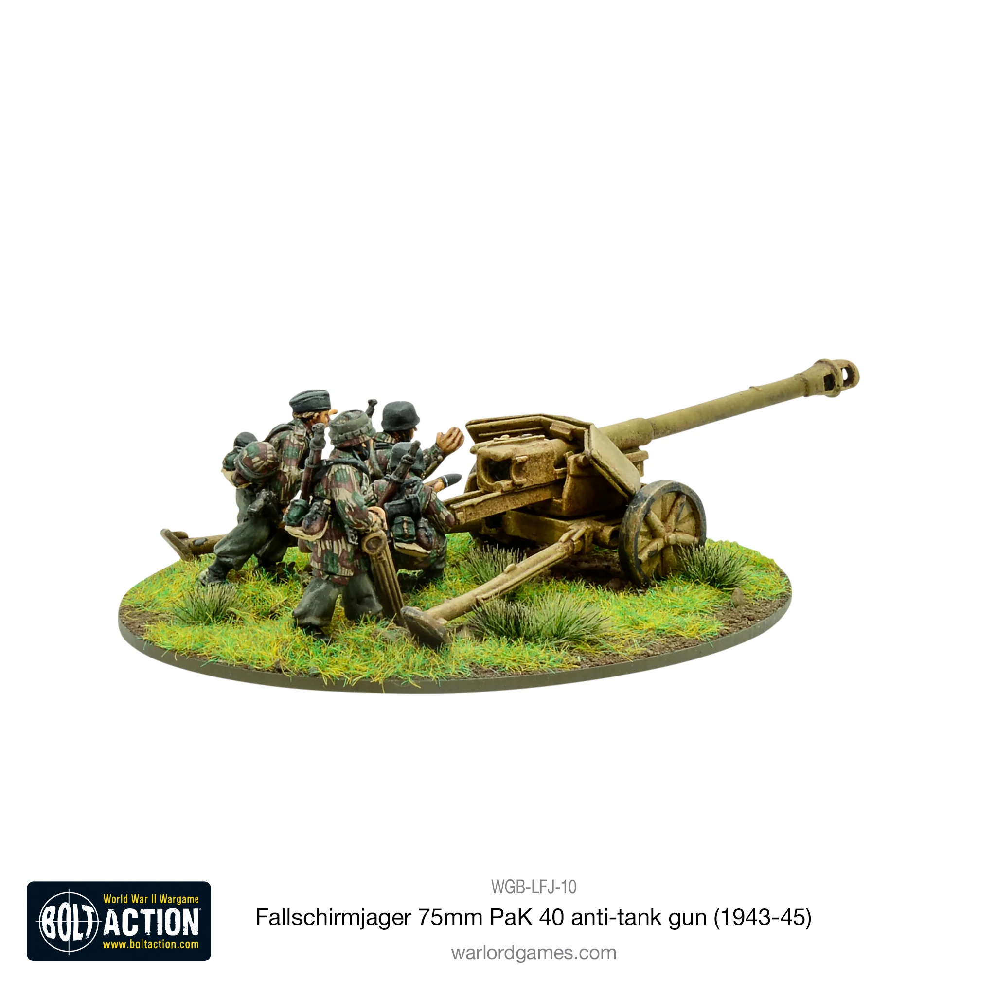 Fallschirmjager 75mm PaK 40 anti-tank gun (1943-45) - Image 3