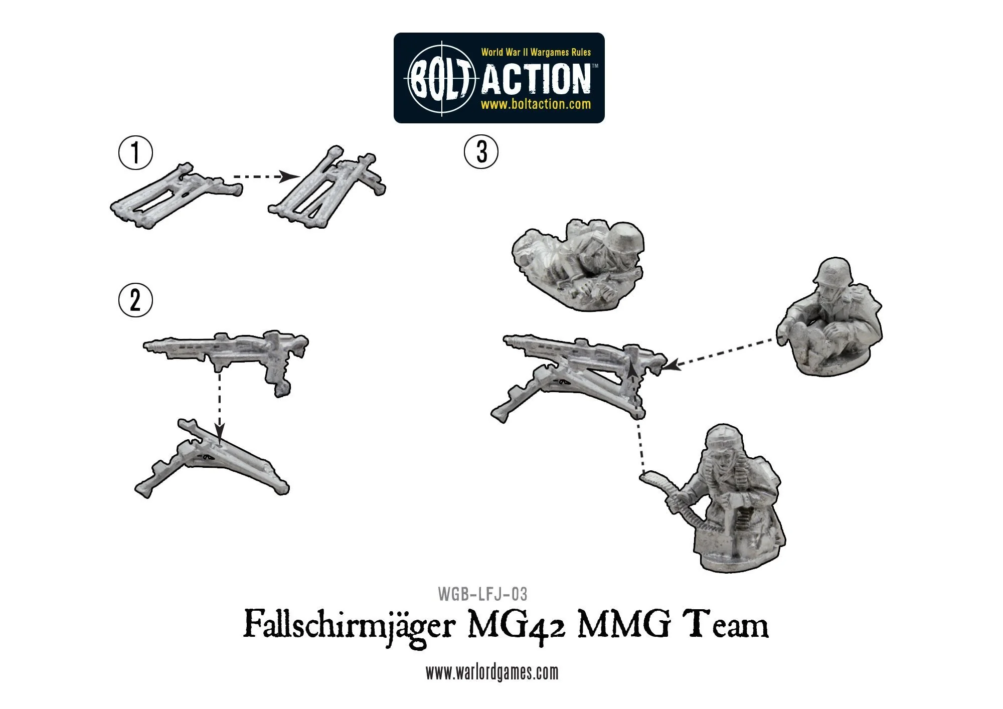 Fallschirmjager MG42 MMG team (1943-45) - Image 3