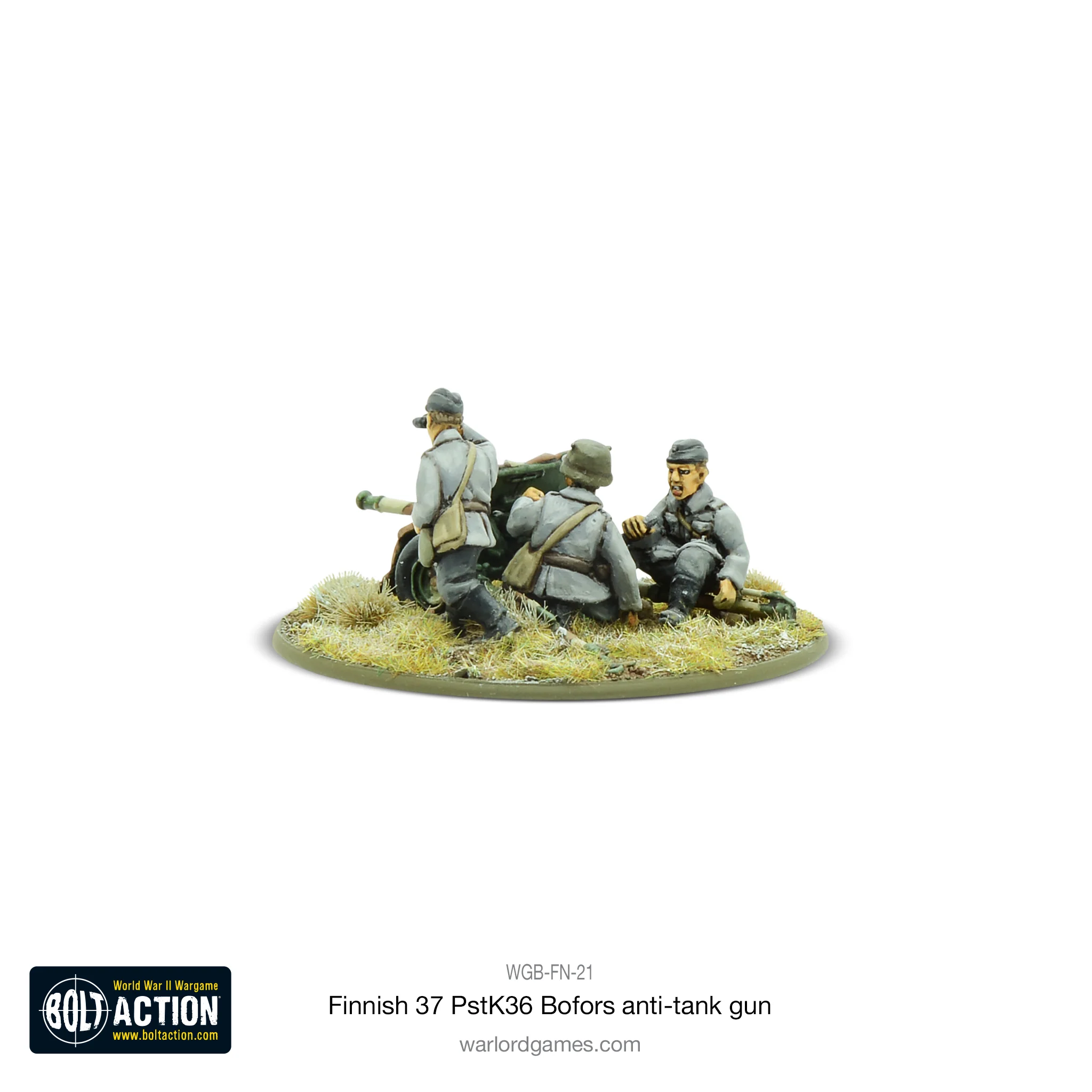 Finnish 37 PstK/36 Bofors anti-tank gun - Image 3